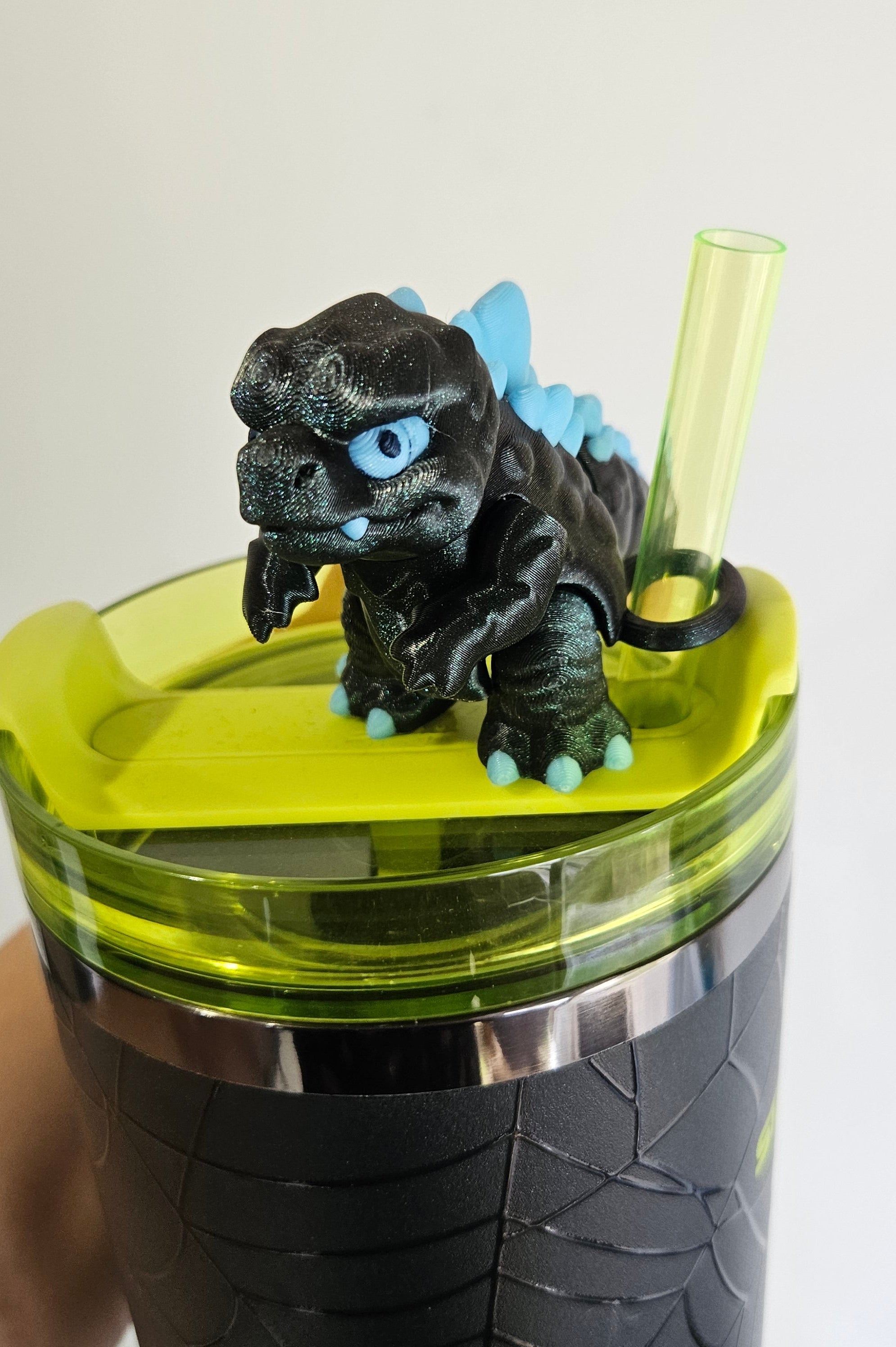 MONSTER KING-3D PRINTED STRAW BUDDY-GLOW IN THE DARK-Stay Foxy Boutique, Florissant, Missouri