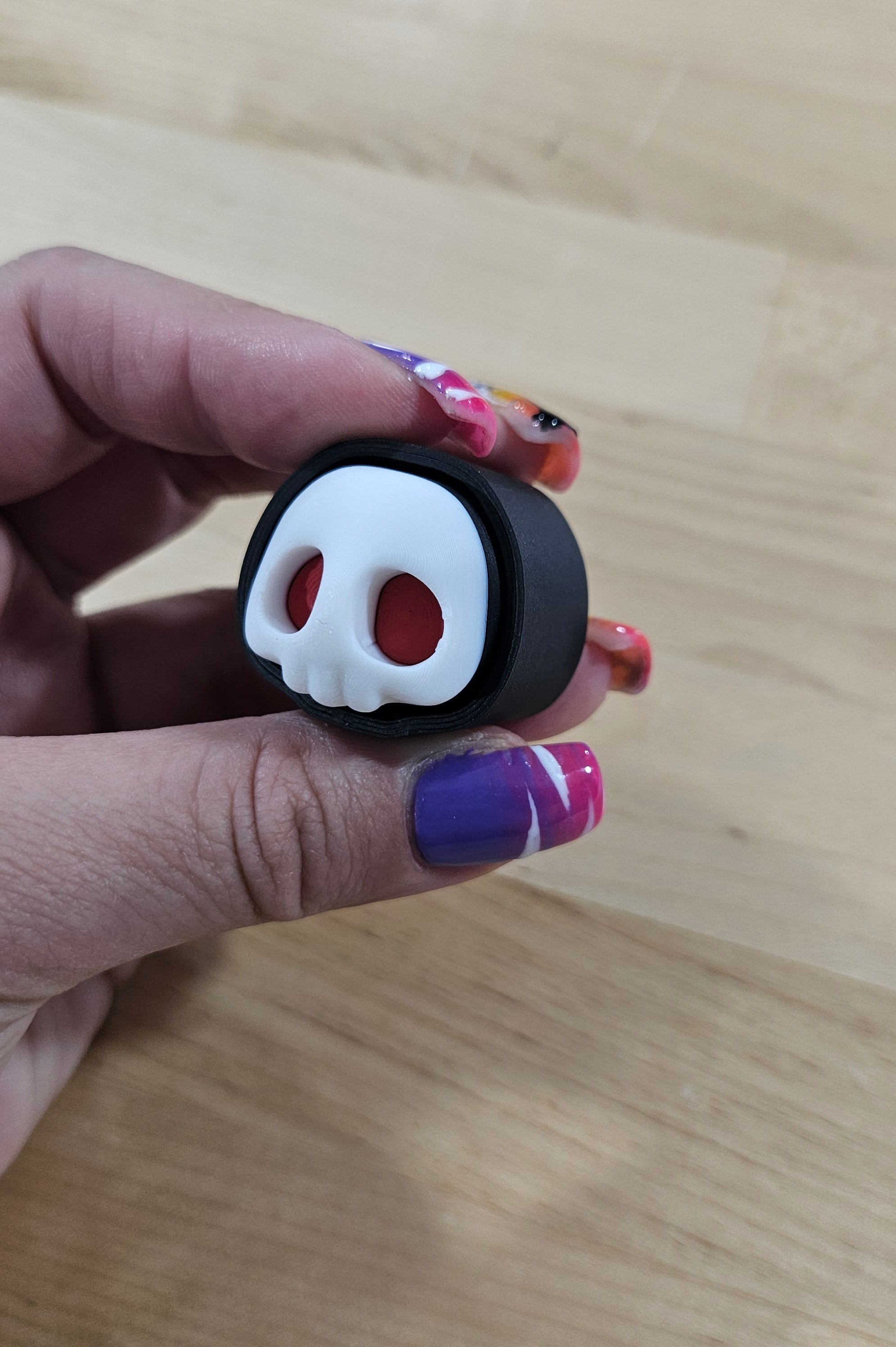 6 PACK- 3D PRINTED SPOOKY CLICKER FIDGETS-Stay Foxy Boutique, Florissant, Missouri