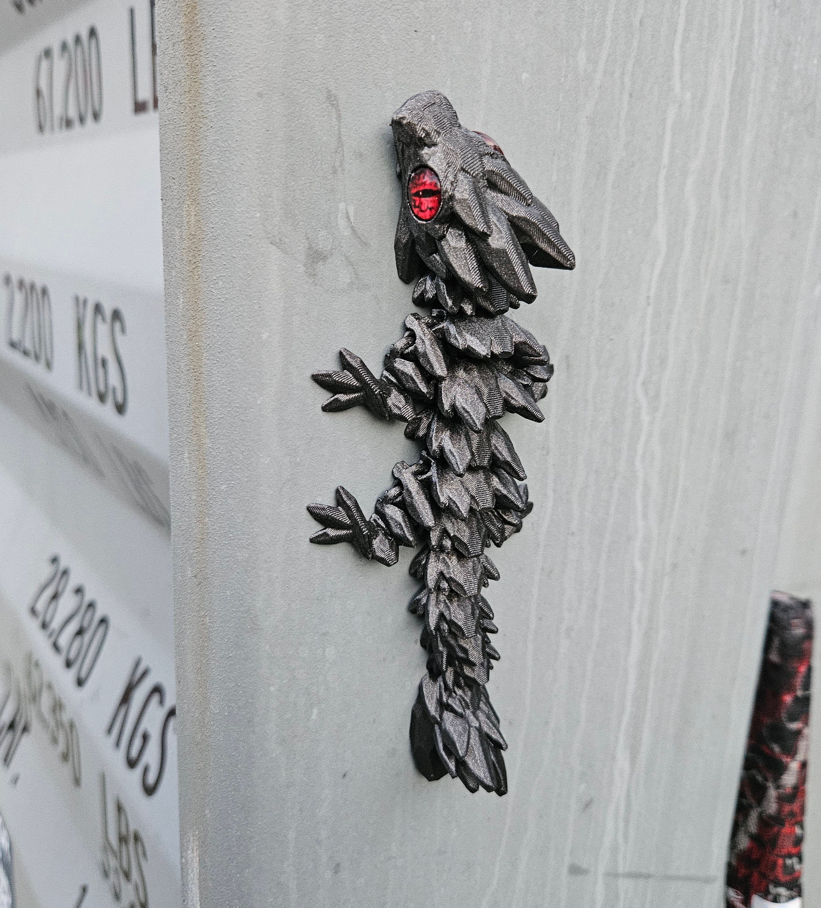 GEMSTONE DRAGON- 3D PRINTED MAGNETS-Stay Foxy Boutique, Florissant, Missouri