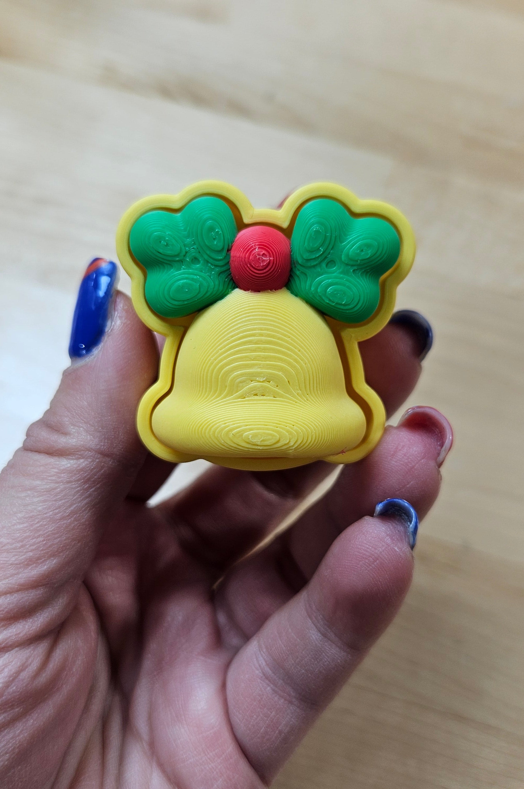 6 PACK- 3D PRINTED HOLIDAY CLICKER FIDGETS-Stay Foxy Boutique, Florissant, Missouri