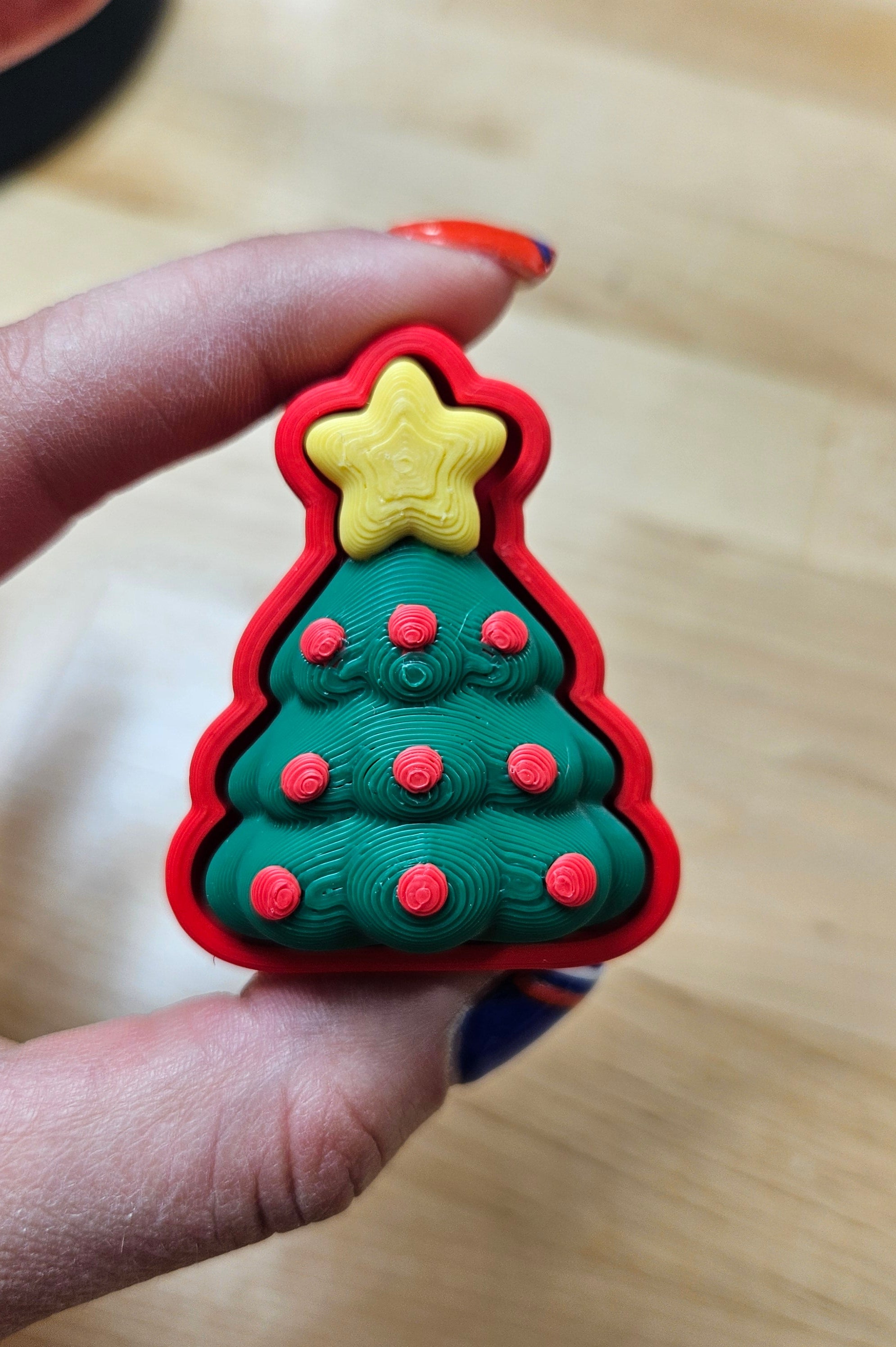 6 PACK- 3D PRINTED HOLIDAY CLICKER FIDGETS-Stay Foxy Boutique, Florissant, Missouri