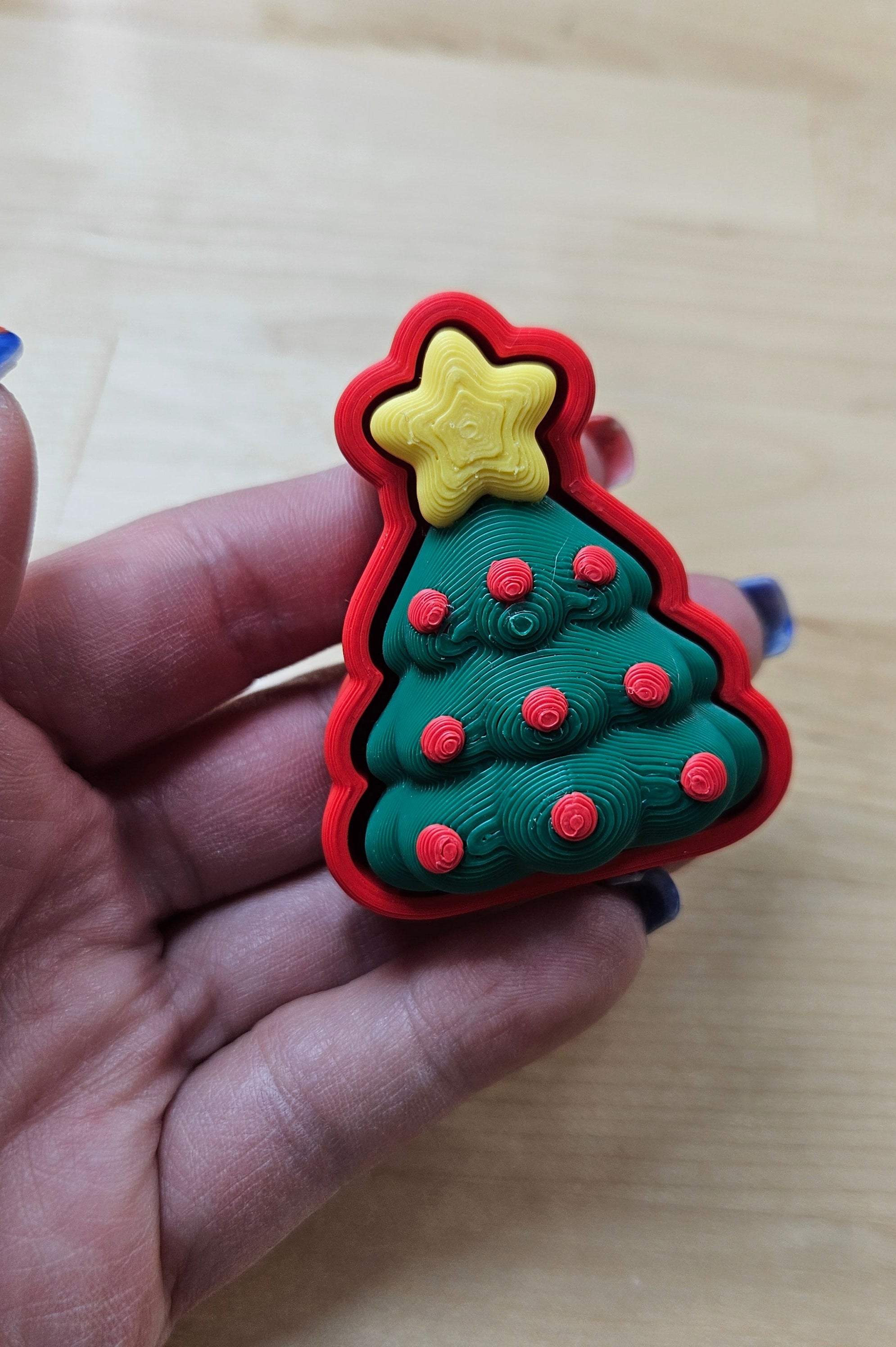 6 PACK- 3D PRINTED HOLIDAY CLICKER FIDGETS-Stay Foxy Boutique, Florissant, Missouri