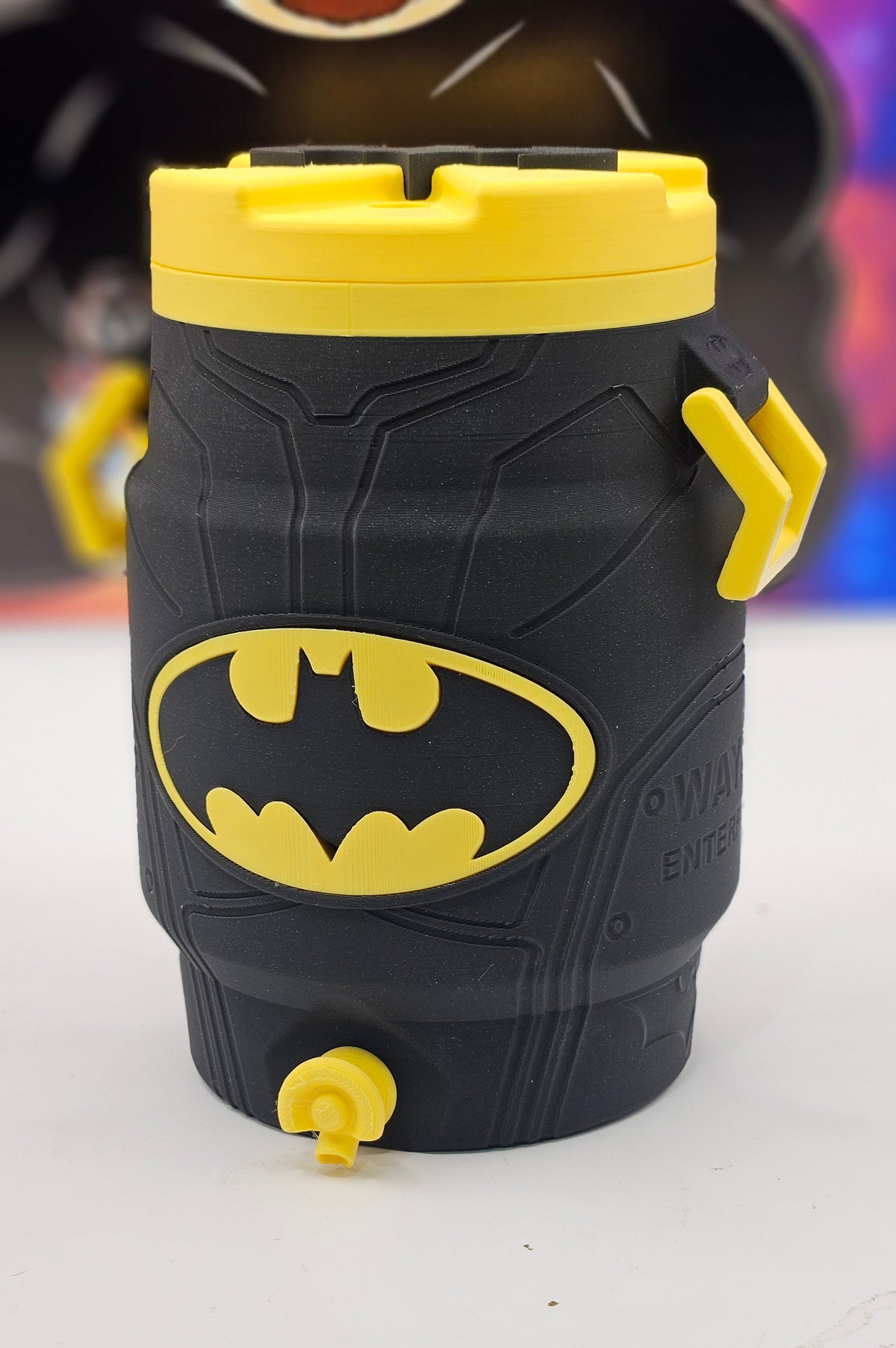 BAT GUY-3D PRINTED CUSTOM 12 OUNCE CAN HOLDERS-Stay Foxy Boutique, Florissant, Missouri