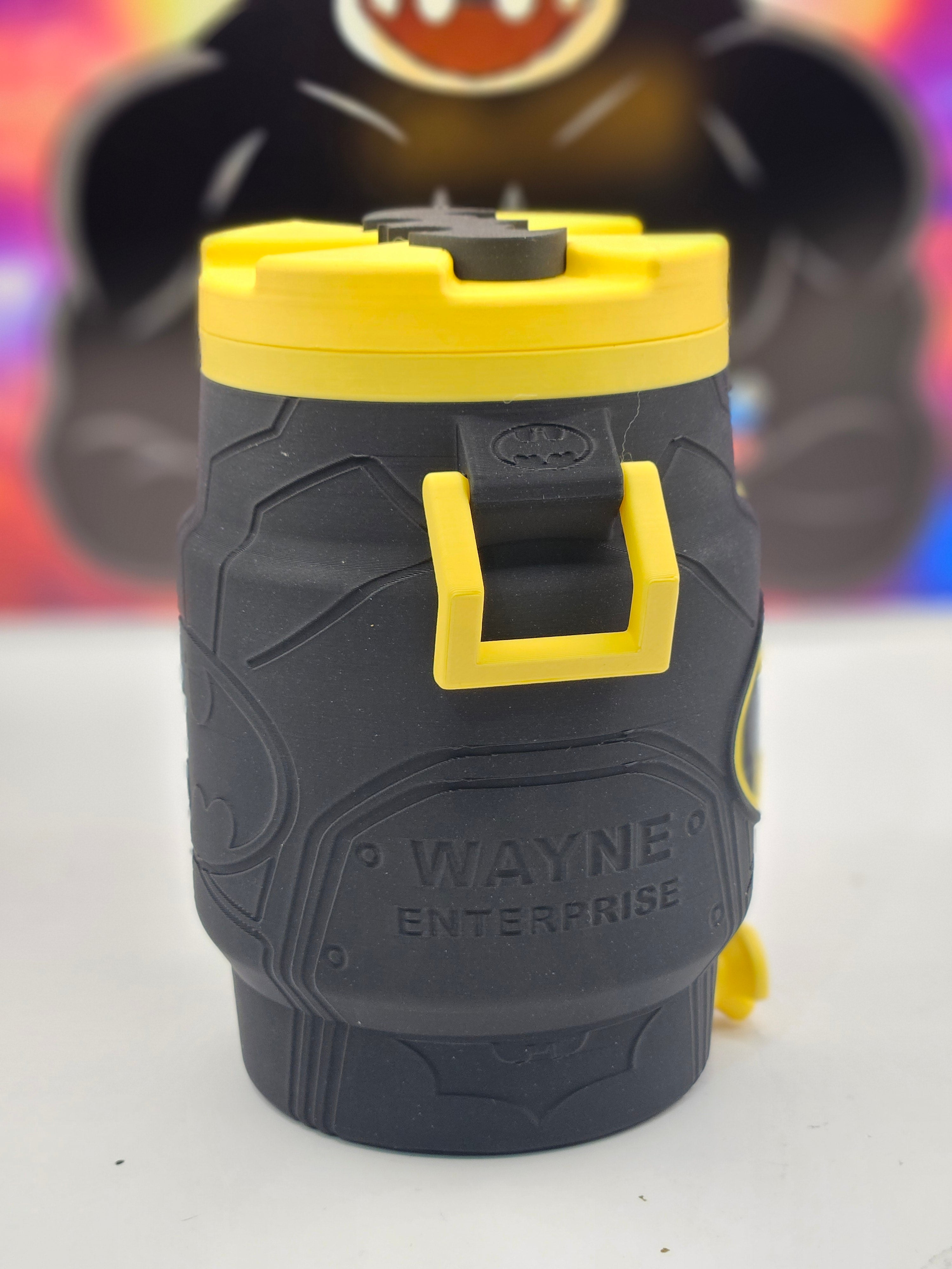 BAT GUY-3D PRINTED CUSTOM 12 OUNCE CAN HOLDERS-Stay Foxy Boutique, Florissant, Missouri