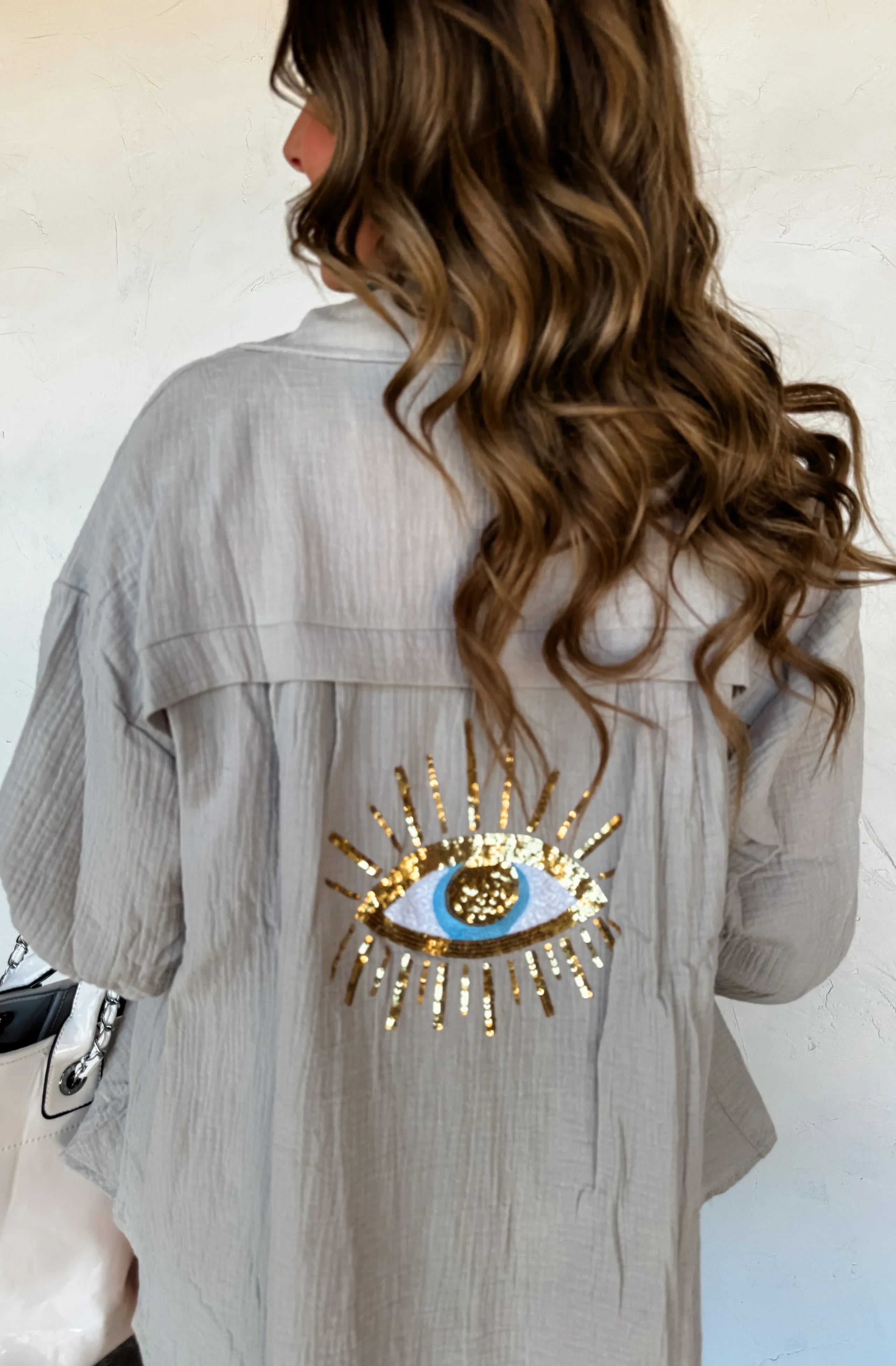 PREORDER: Santorini Shade Gauze Top in Three Colors-Womens-Stay Foxy Boutique, Florissant, Missouri