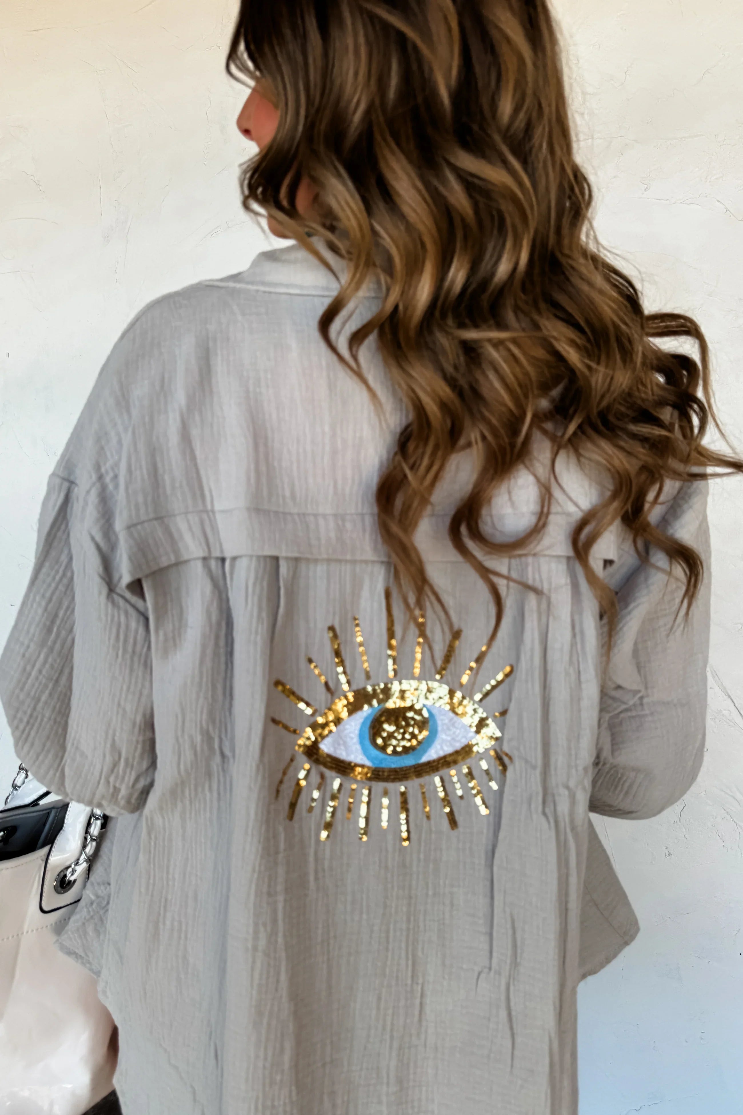 PREORDER: Santorini Shade Gauze Top in Three Colors-Womens-Stay Foxy Boutique, Florissant, Missouri