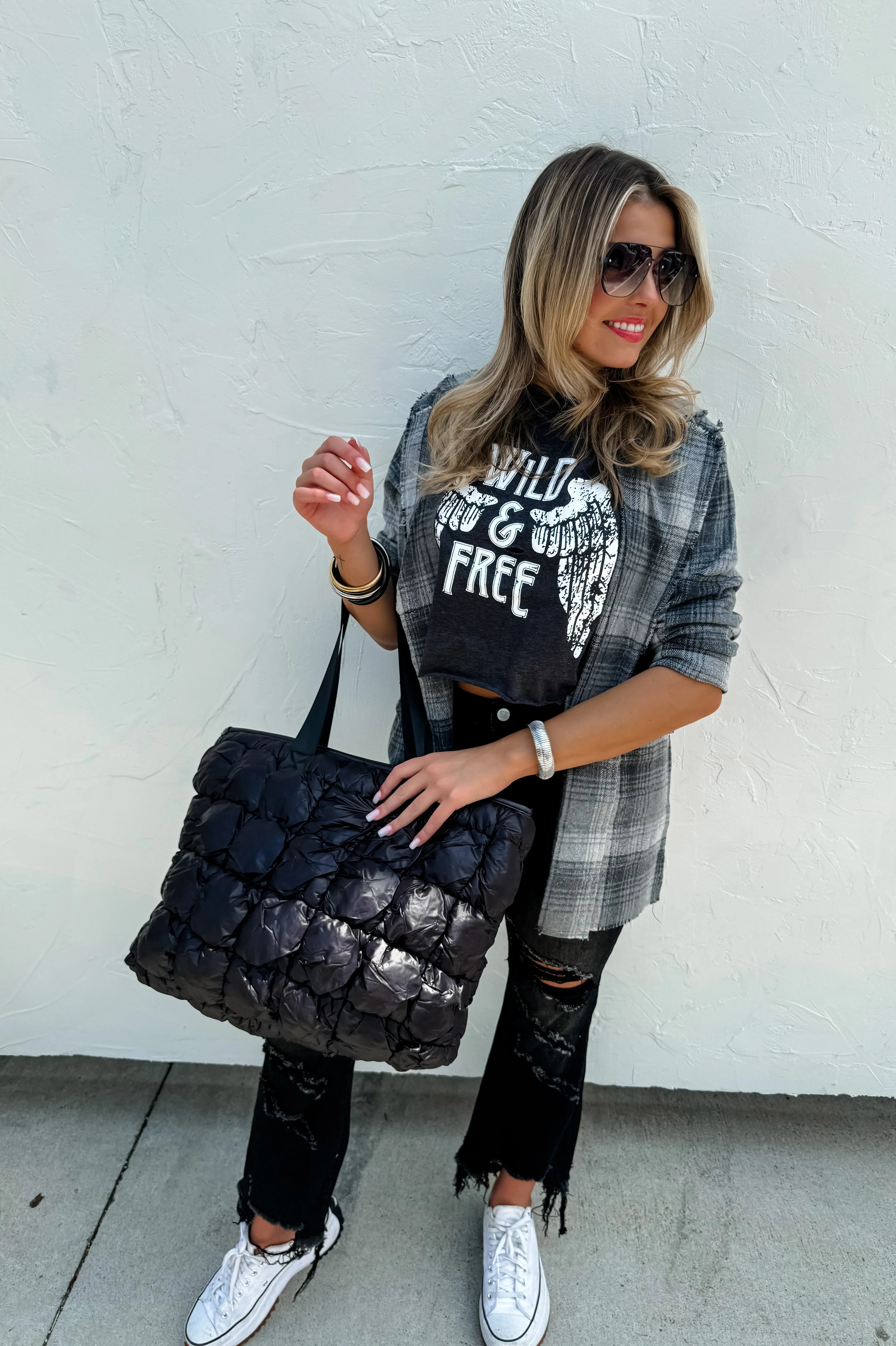 PREORDER: Puffer Bag in Six Colors-Womens-Stay Foxy Boutique, Florissant, Missouri