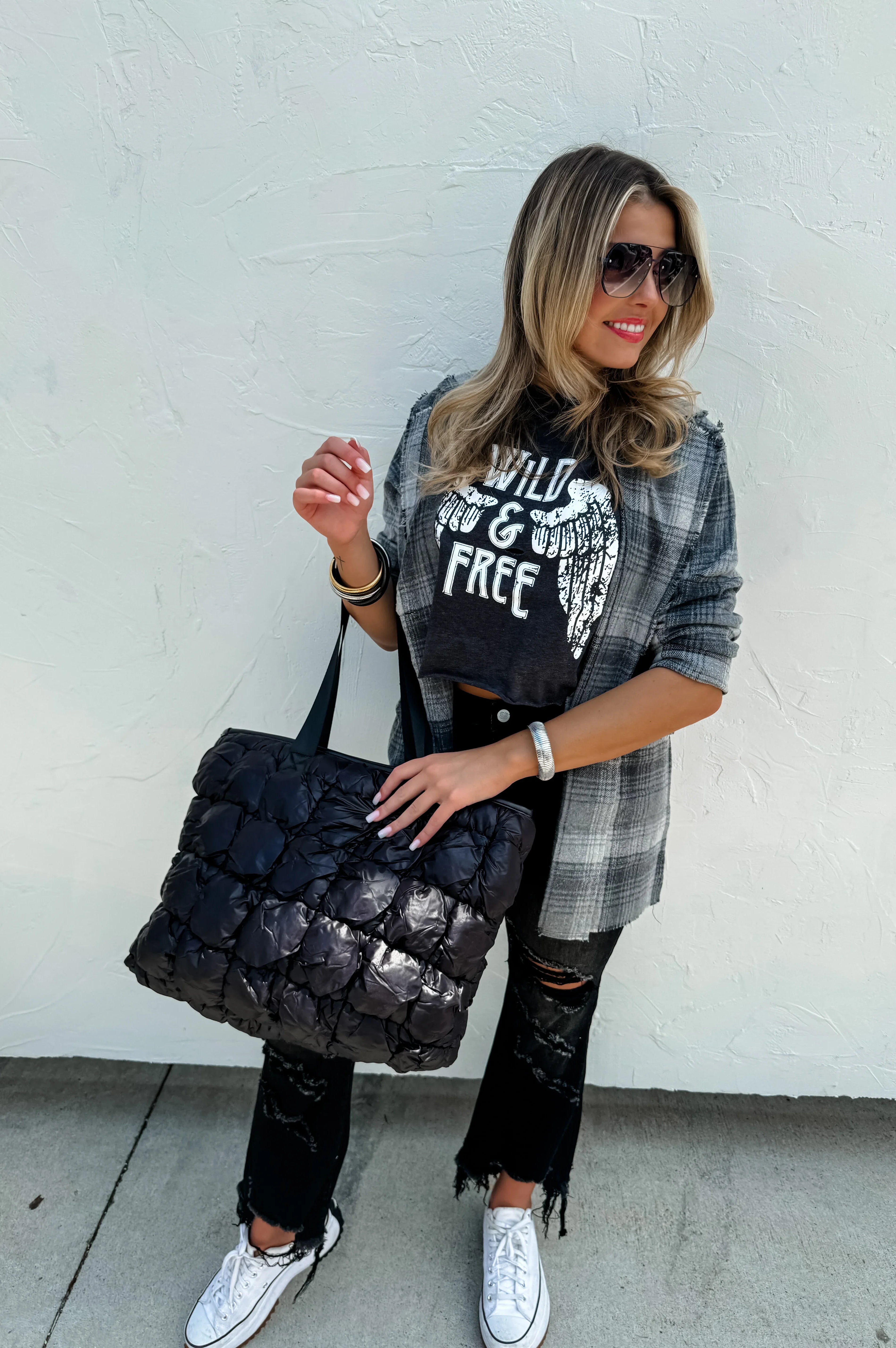 PREORDER: Puffer Bag in Six Colors-Womens-Stay Foxy Boutique, Florissant, Missouri