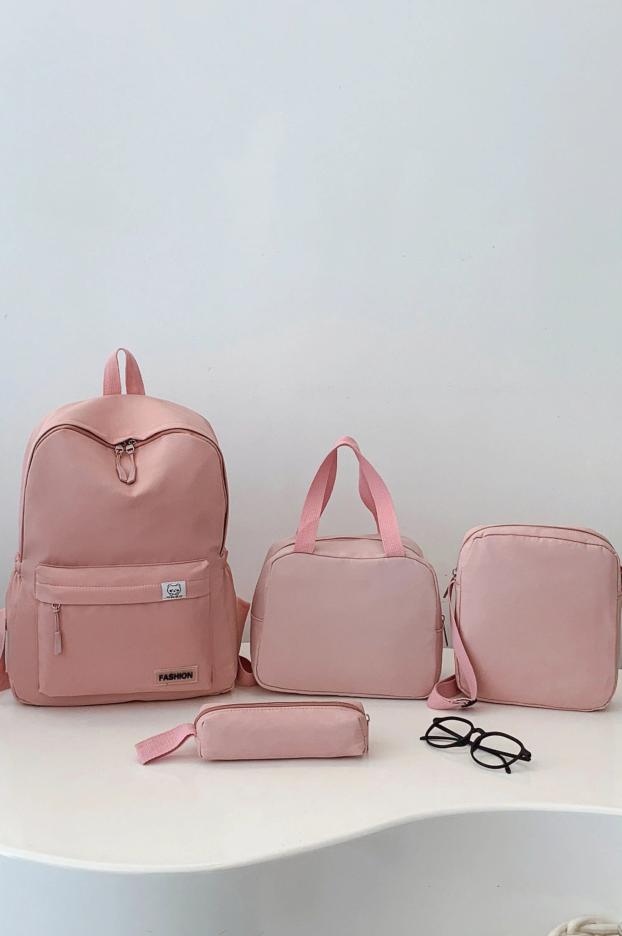 4-Piece Canvas Bag Set-Stay Foxy Boutique, Florissant, Missouri