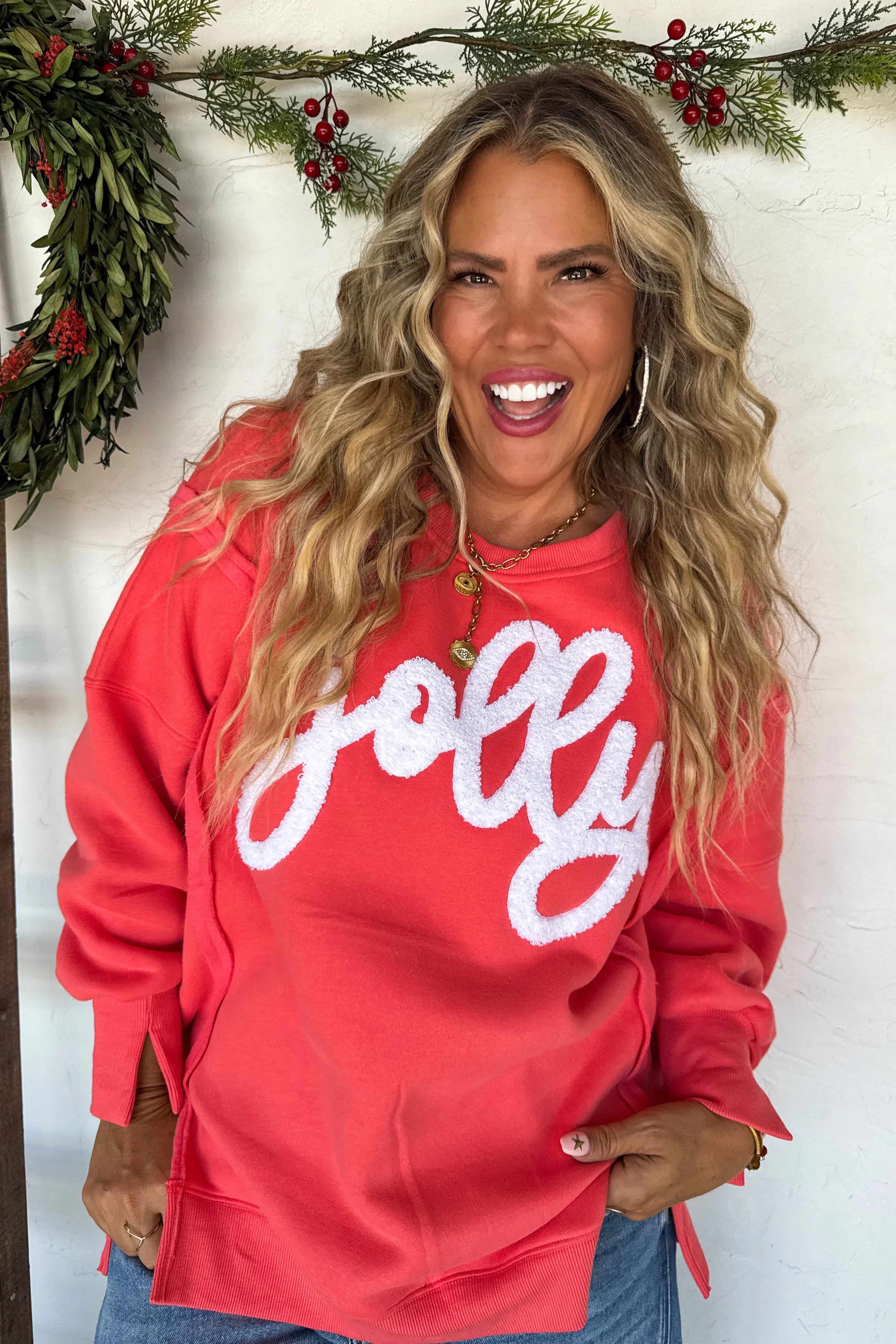 PREORDER: Joy & Jolly Pullovers-Womens-Stay Foxy Boutique, Florissant, Missouri