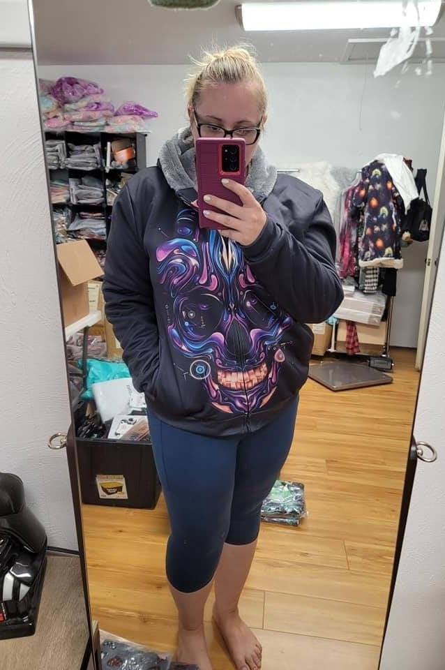FLEECE JACKET RUN 22- NEVER SLEEP-Stay Foxy Boutique, Florissant, Missouri
