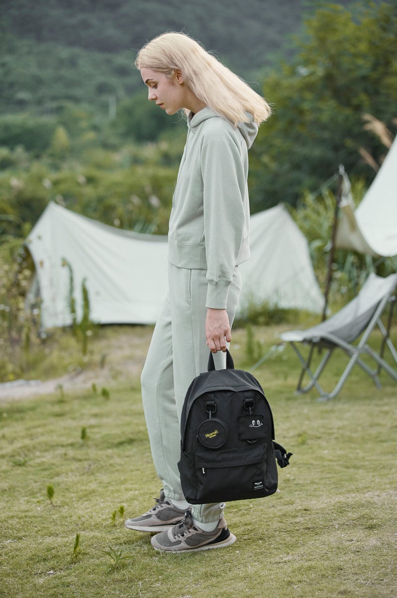 Himawari Waterproof Canvas Backpack Bag with Removable Coin Purse-Stay Foxy Boutique, Florissant, Missouri