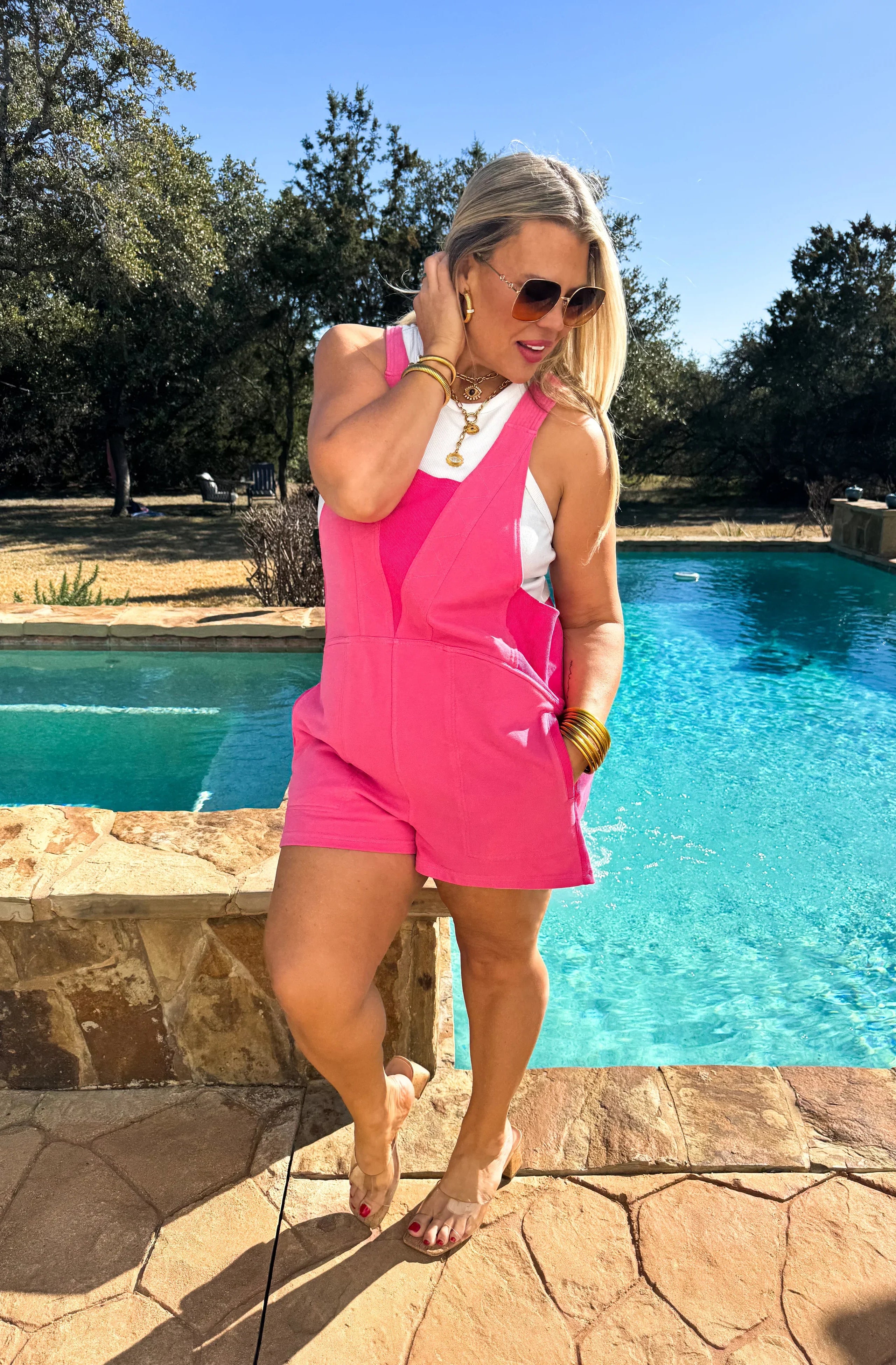 PREORDER: Beach Please Romper-Womens-Stay Foxy Boutique, Florissant, Missouri