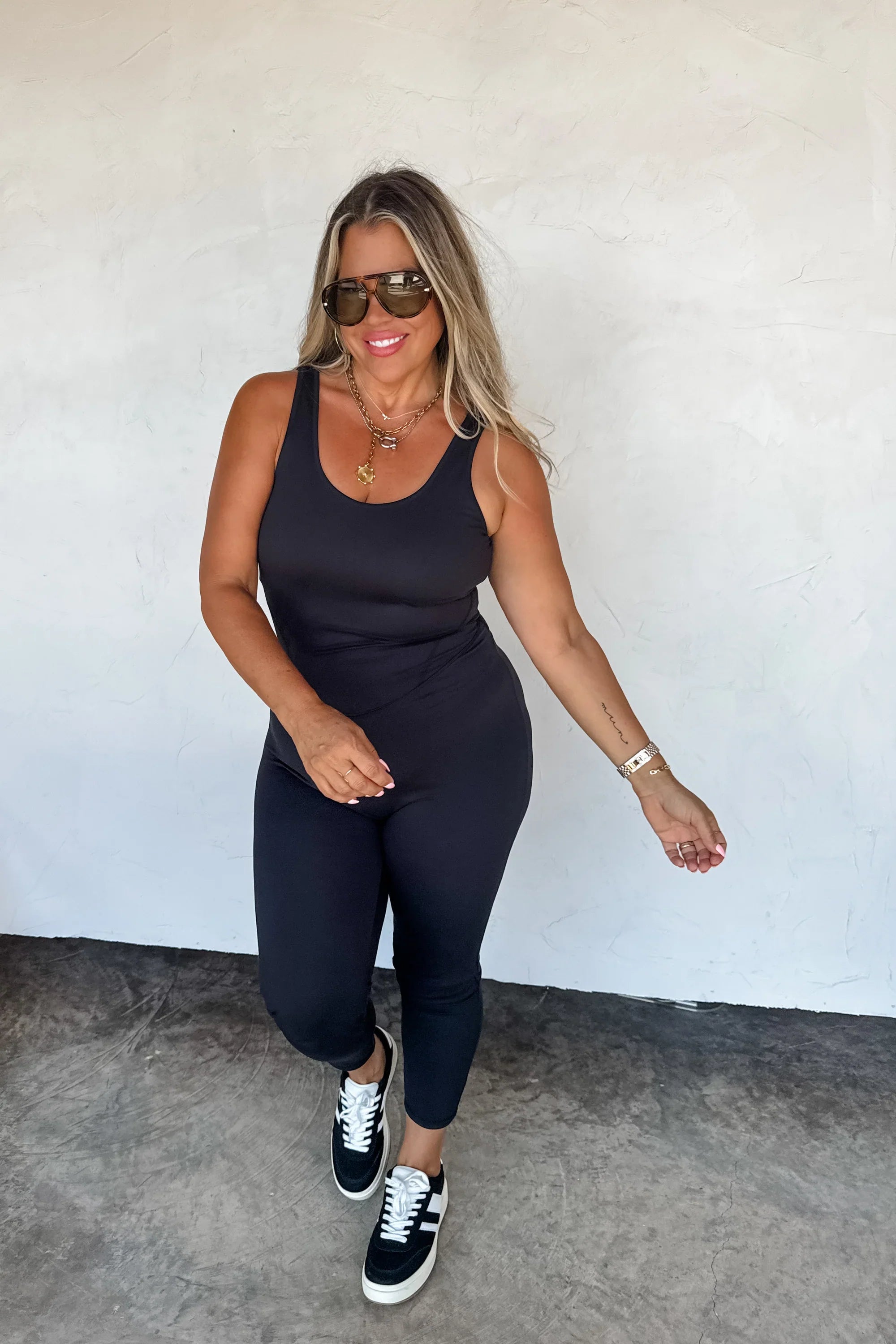 PREORDER: Sera Yoga Jumpsuit-Womens-Stay Foxy Boutique, Florissant, Missouri