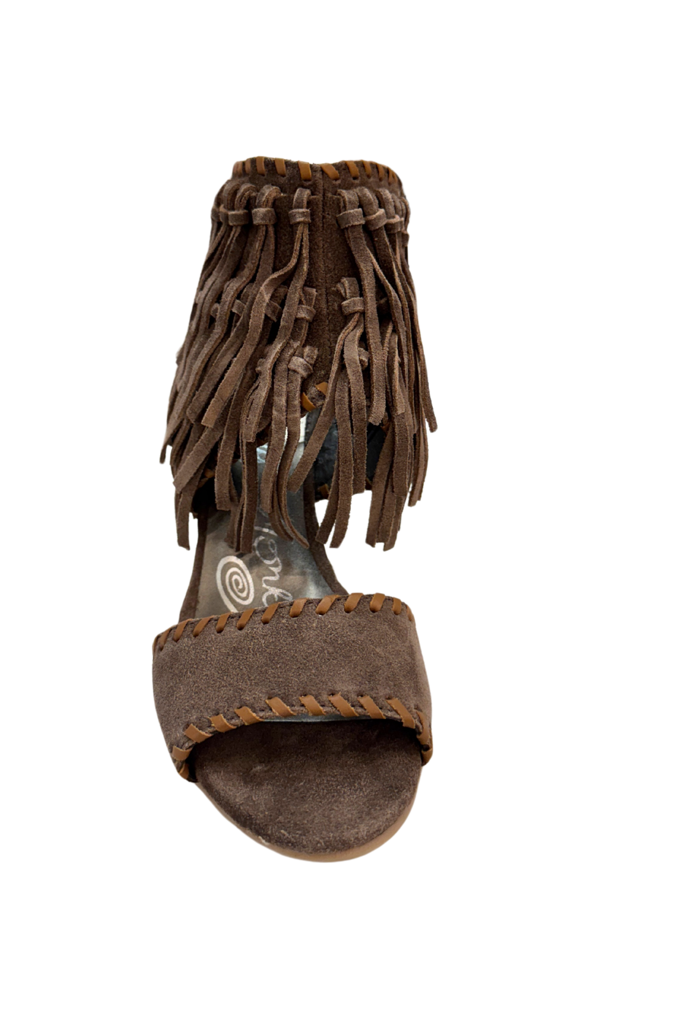 True Fringe Wedge in Taupe-140 Wedges-Stay Foxy Boutique, Florissant, Missouri