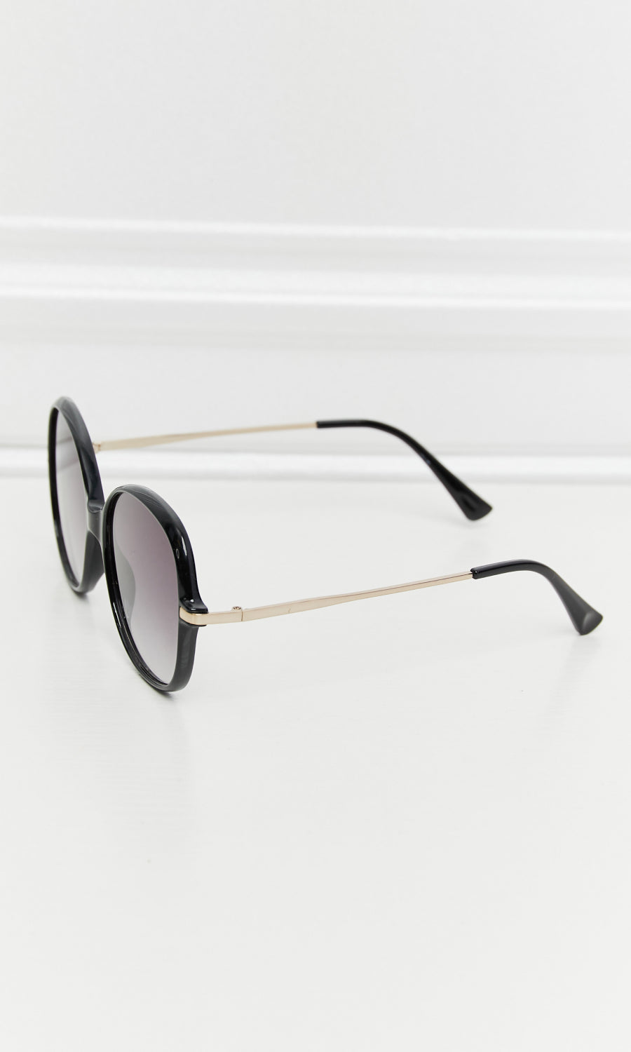 Metal-Plastic Hybrid Full Rim Sunglasses-Stay Foxy Boutique, Florissant, Missouri