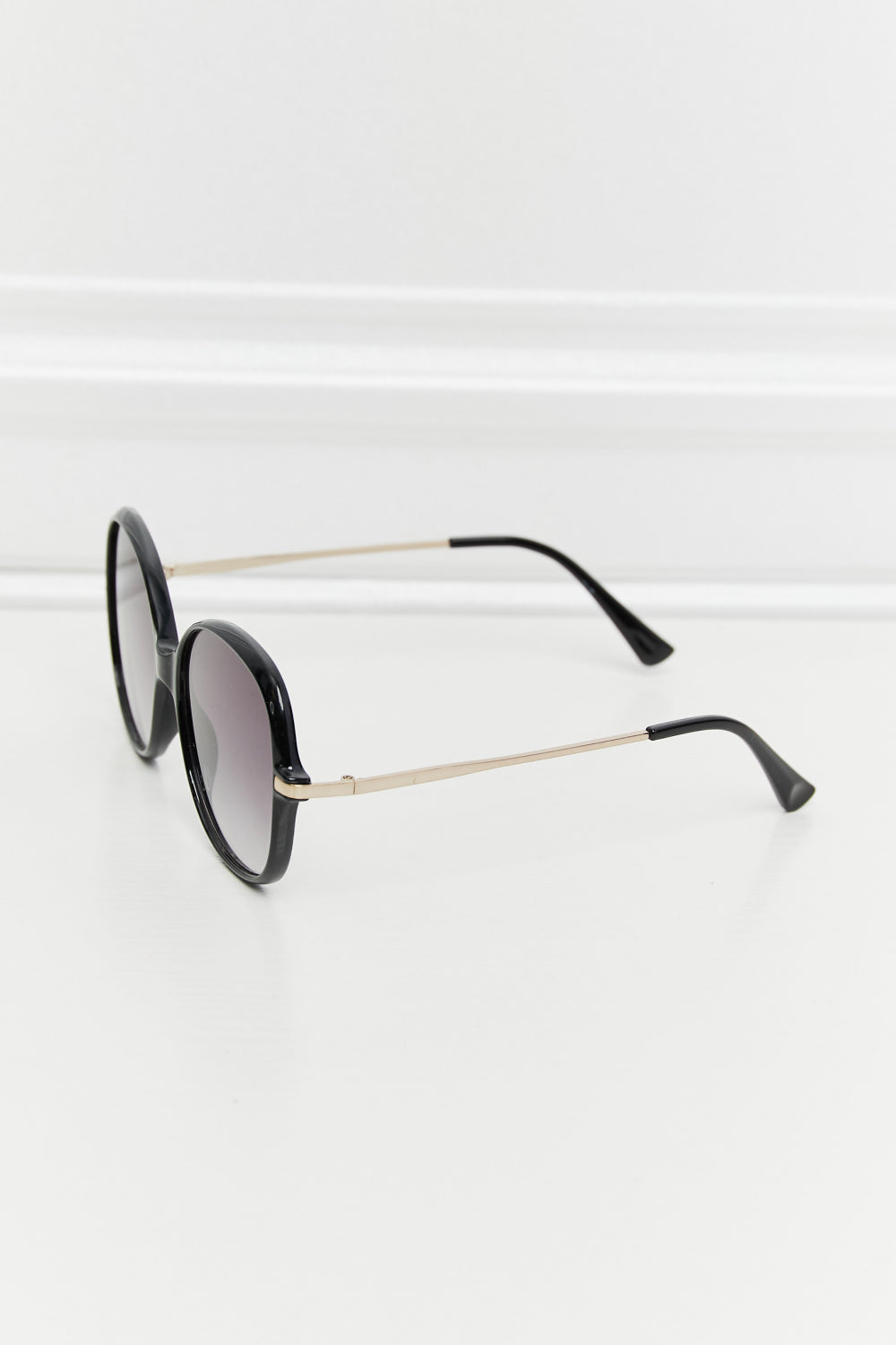 Metal-Plastic Hybrid Full Rim Sunglasses-Stay Foxy Boutique, Florissant, Missouri