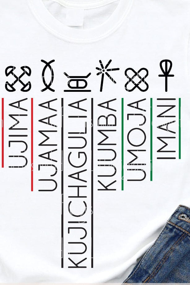 Kwanzaa Graphic T-Graphic T-Stay Foxy Boutique, Florissant, Missouri