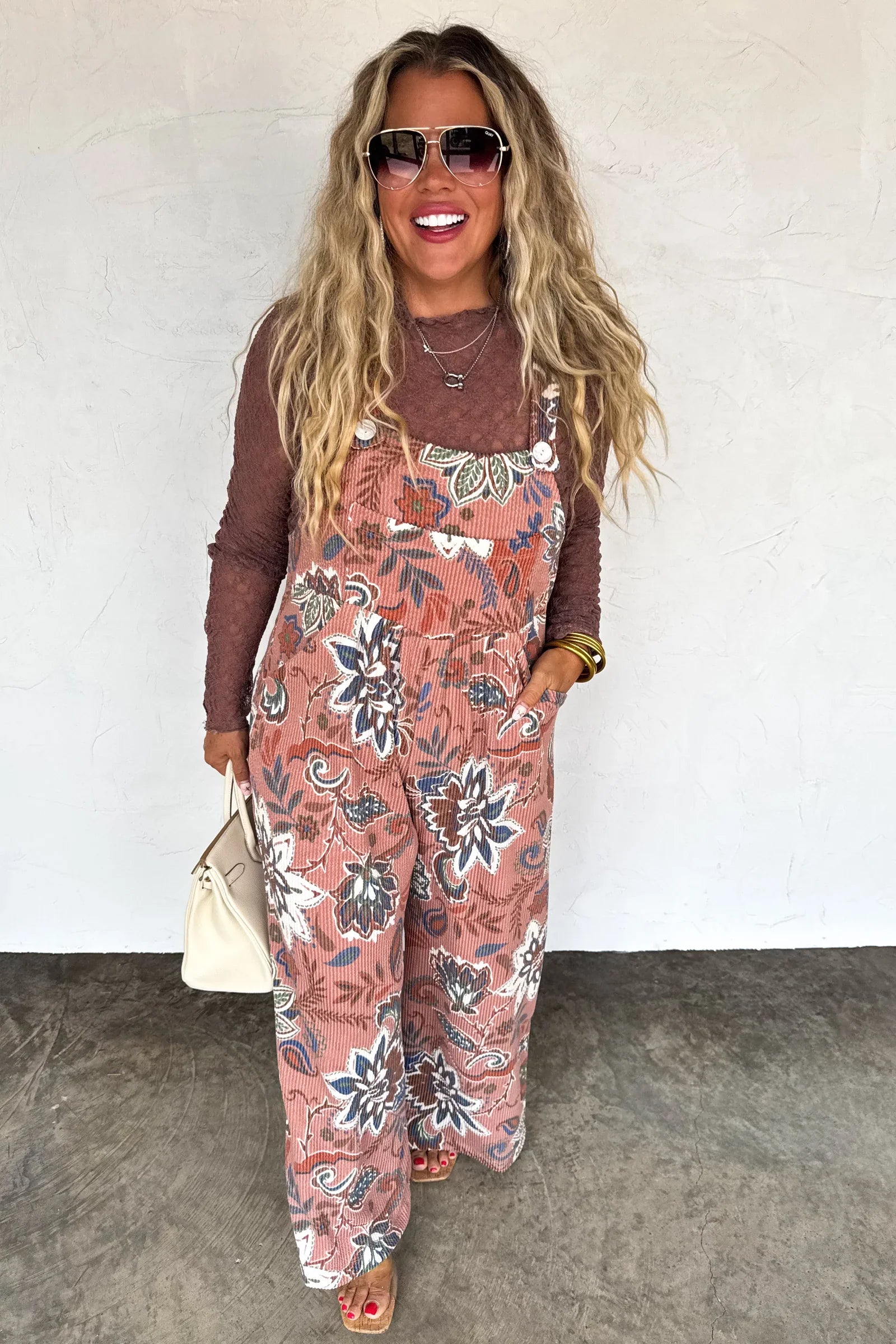 PREORDER: Jolie Lace Thumbhole Top-Womens-Stay Foxy Boutique, Florissant, Missouri