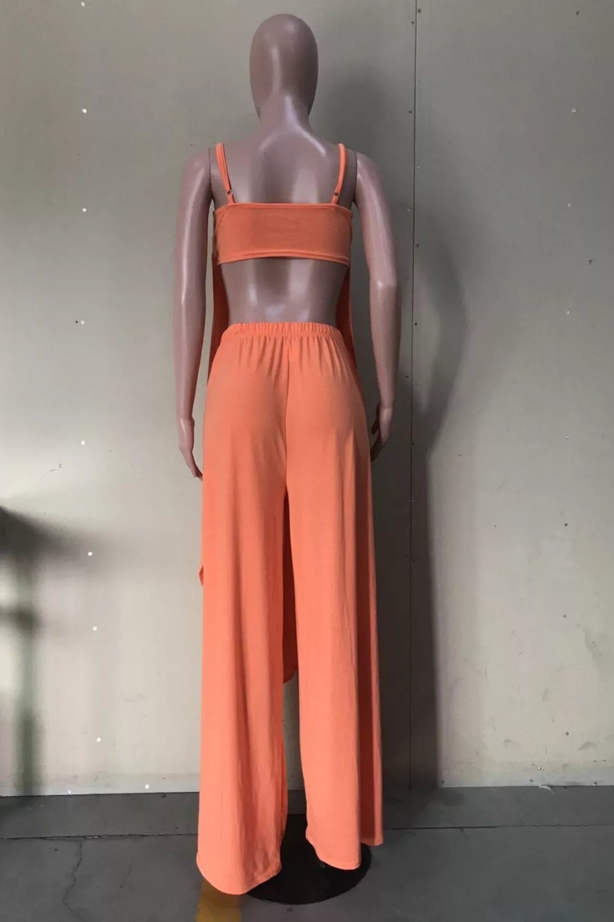Full Size Asymmetrical Hem Cami and Pants Set Plus Size-Stay Foxy Boutique, Florissant, Missouri