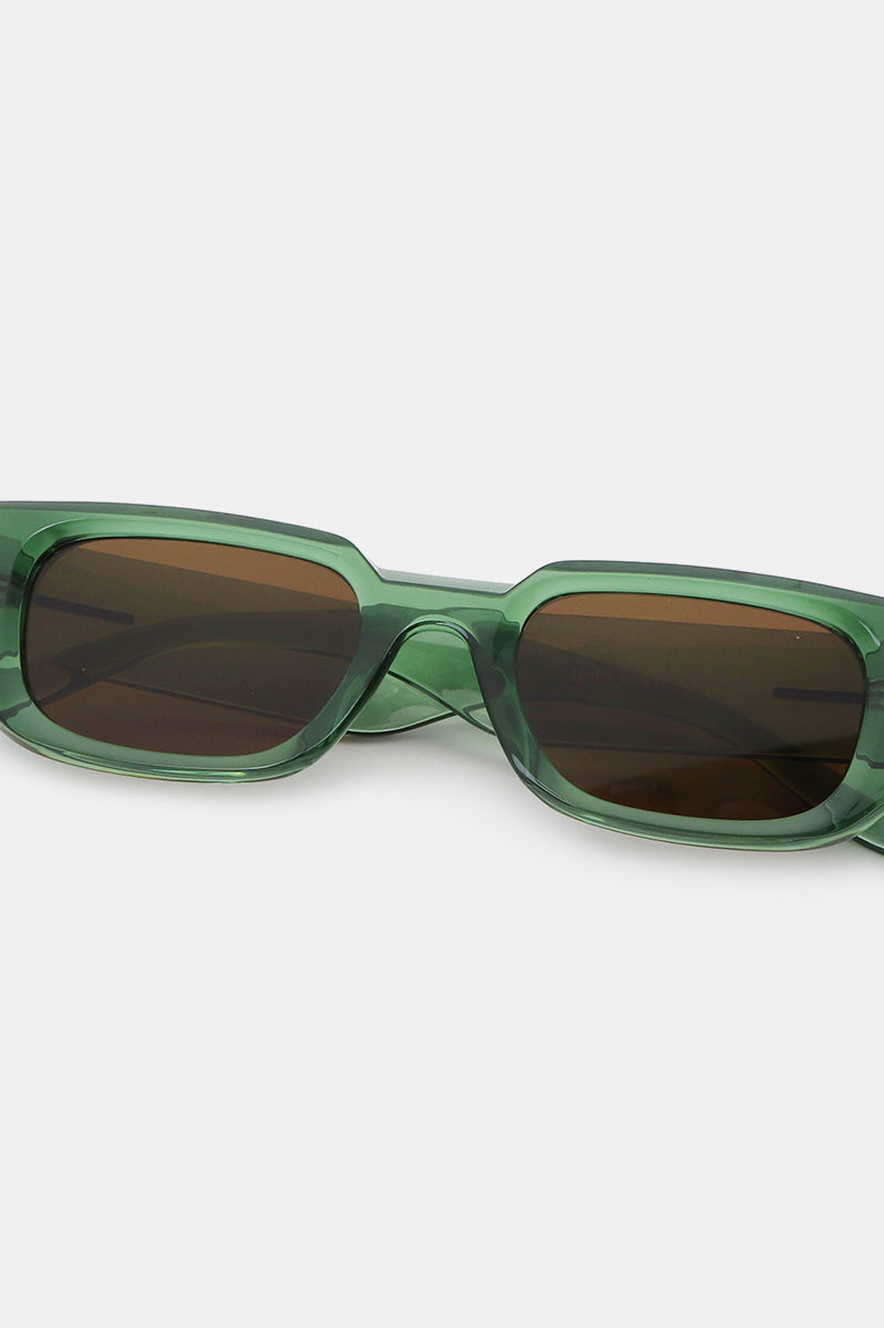 Polycarbonate Frame Rectangle Sunglasses-Stay Foxy Boutique, Florissant, Missouri