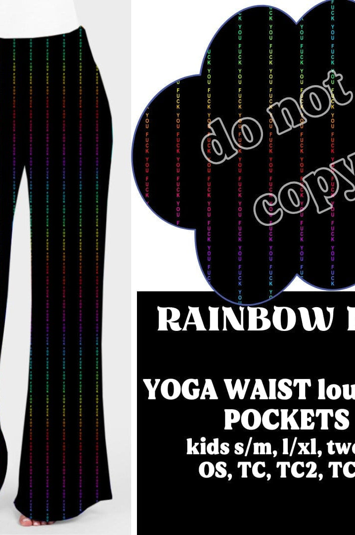 RAINBOW F.U. - B86- LOUNGER-Stay Foxy Boutique, Florissant, Missouri