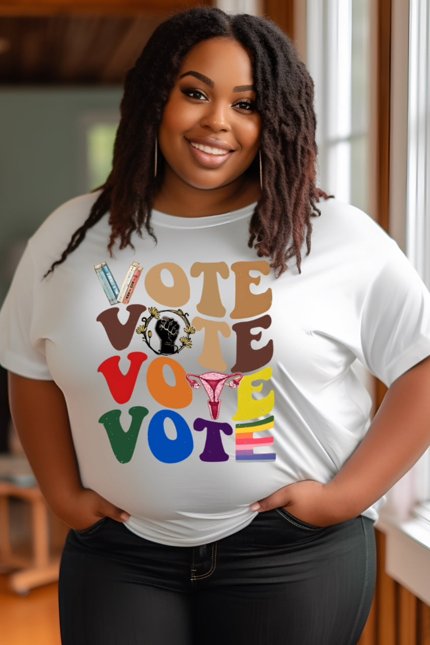 Vote Graphic T-Graphic T-Stay Foxy Boutique, Florissant, Missouri