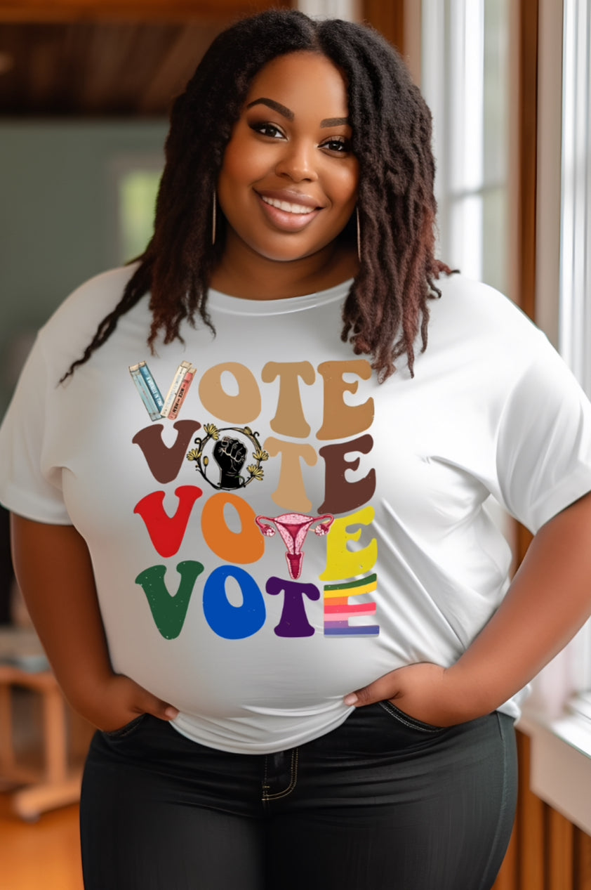 Vote Graphic T-Graphic T-Stay Foxy Boutique, Florissant, Missouri