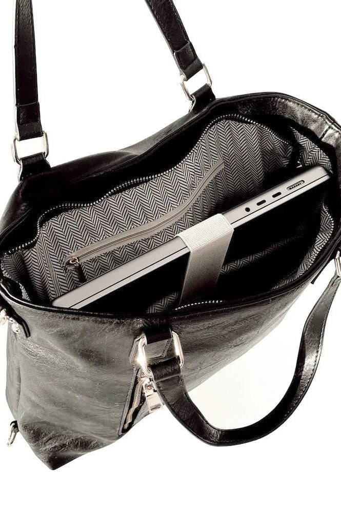 PREORDER: Upper East Side Vegan Leather Backpack & Crossbody Tote Bag in Three Colors-Womens-Stay Foxy Boutique, Florissant, Missouri