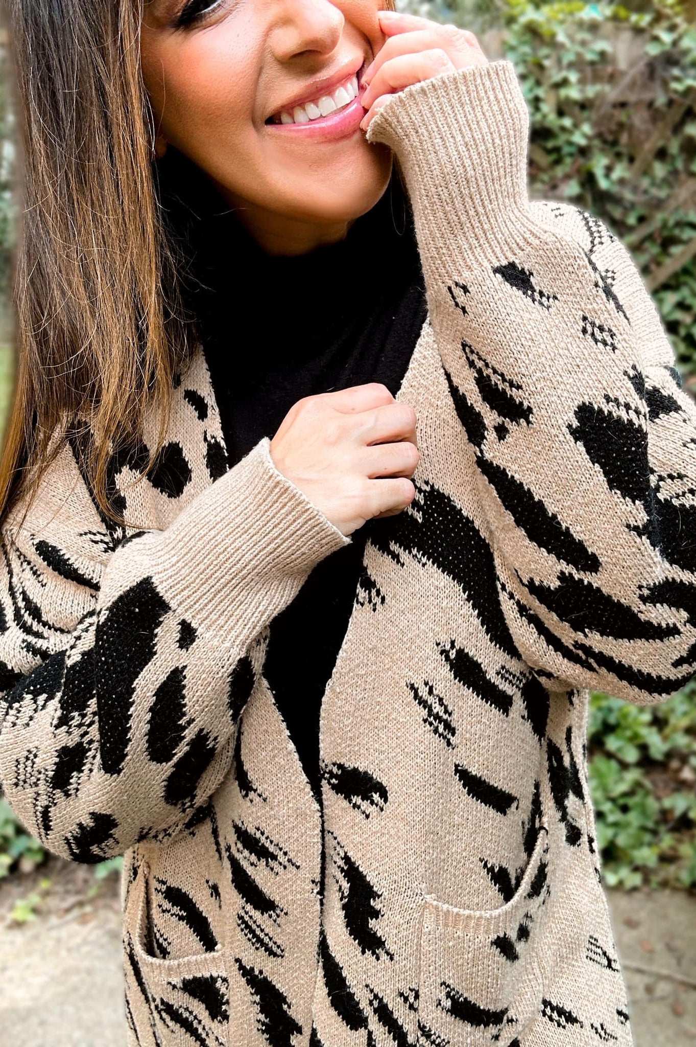 PREORDER: Harper Heavyweight Animal Print Cardigan-Womens-Stay Foxy Boutique, Florissant, Missouri