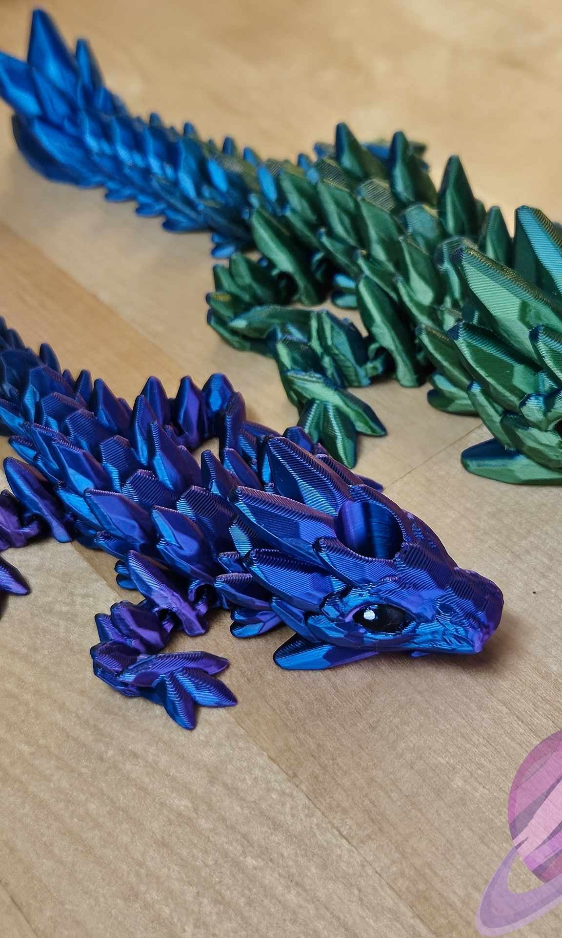 GEMSTONE DRAGON- 3D PRINTED MAGNETS-Stay Foxy Boutique, Florissant, Missouri