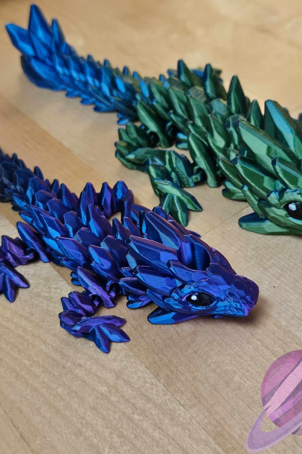GEMSTONE DRAGON- 3D PRINTED MAGNETS-Stay Foxy Boutique, Florissant, Missouri