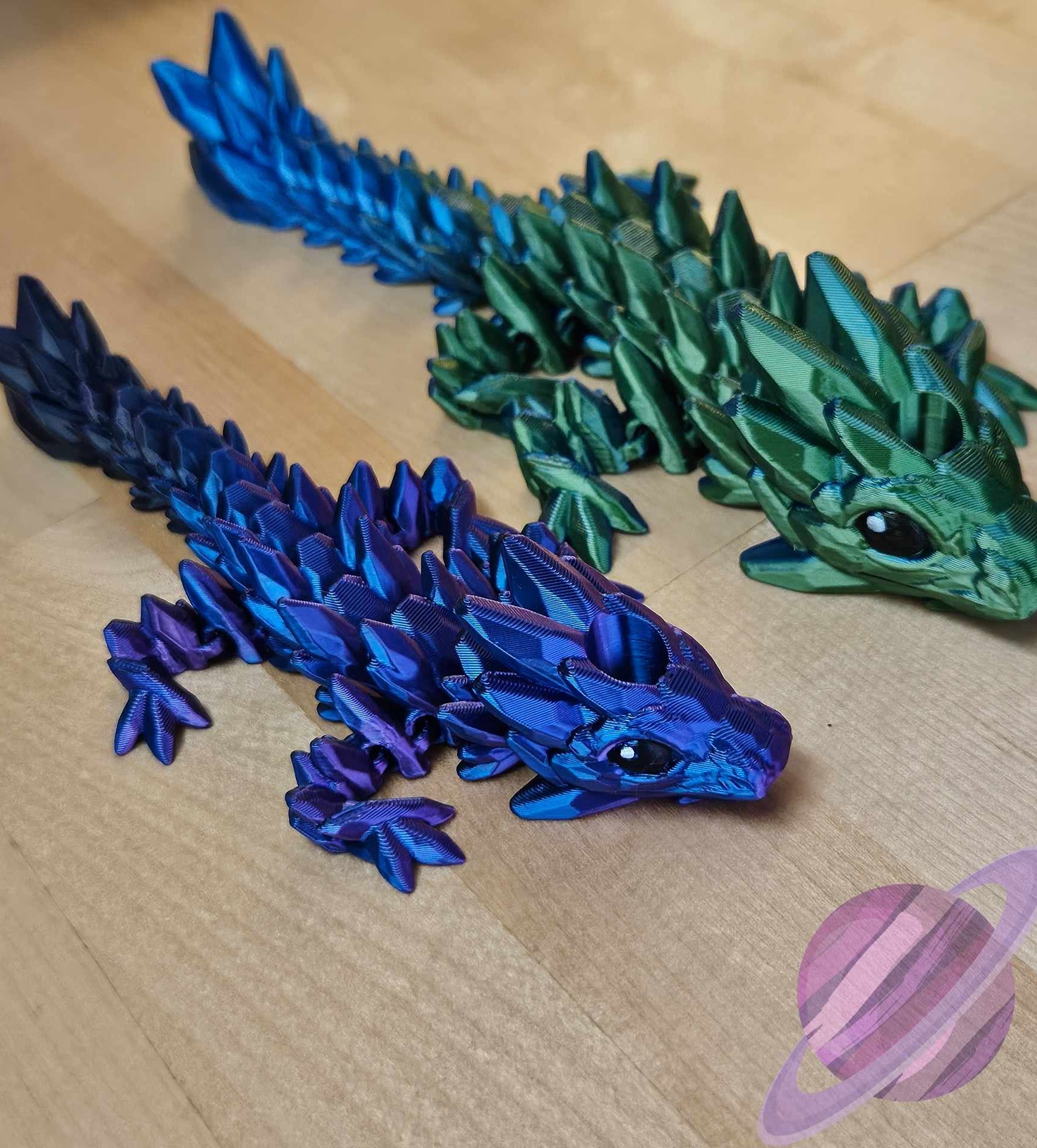GEMSTONE DRAGON- 3D PRINTED MAGNETS-Stay Foxy Boutique, Florissant, Missouri