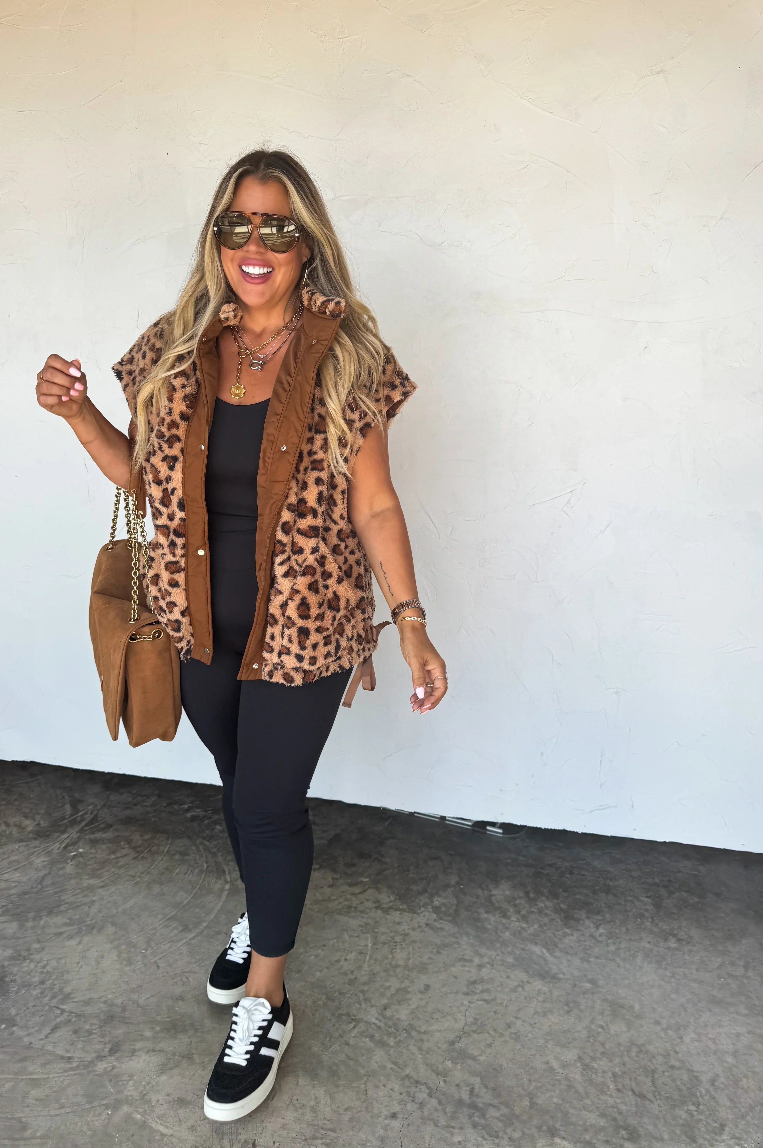 PREORDER: Linden Sherpa Vest Jacket-Womens-Stay Foxy Boutique, Florissant, Missouri