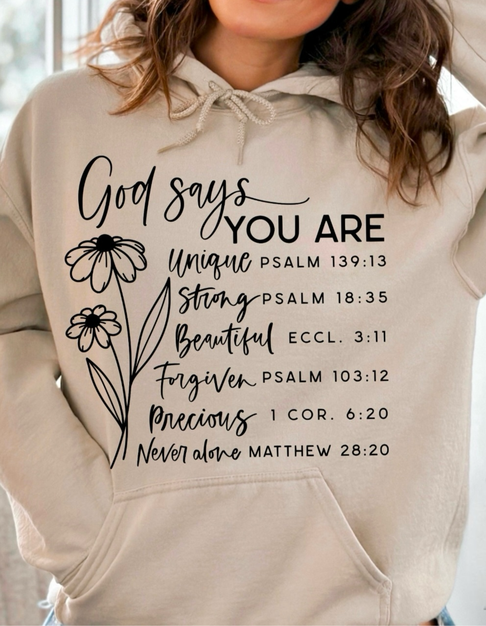 God says Graphic T-Graphic T-Stay Foxy Boutique, Florissant, Missouri