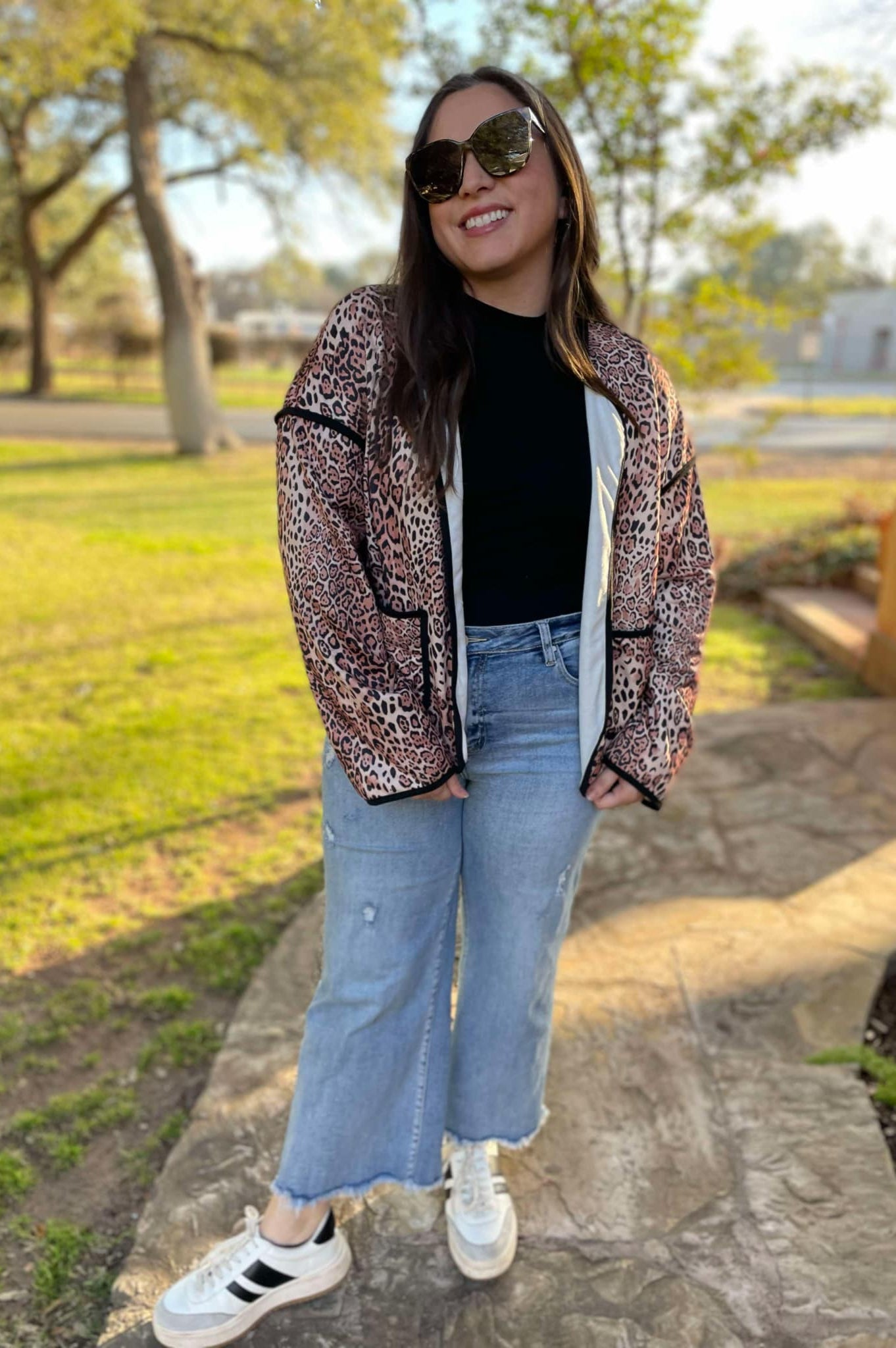PREORDER: Better Than Revenge Leopard Print Jacket-Womens-Stay Foxy Boutique, Florissant, Missouri