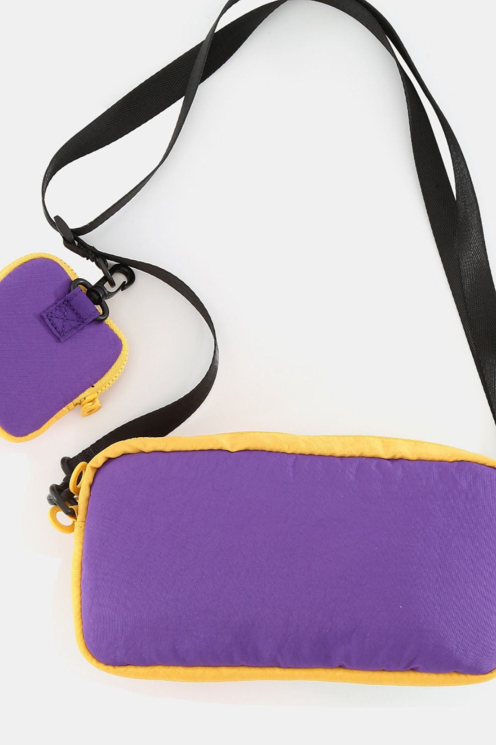 Himawari Removable Strap Nylon Crossbody Bag with EarPods Bag-Stay Foxy Boutique, Florissant, Missouri