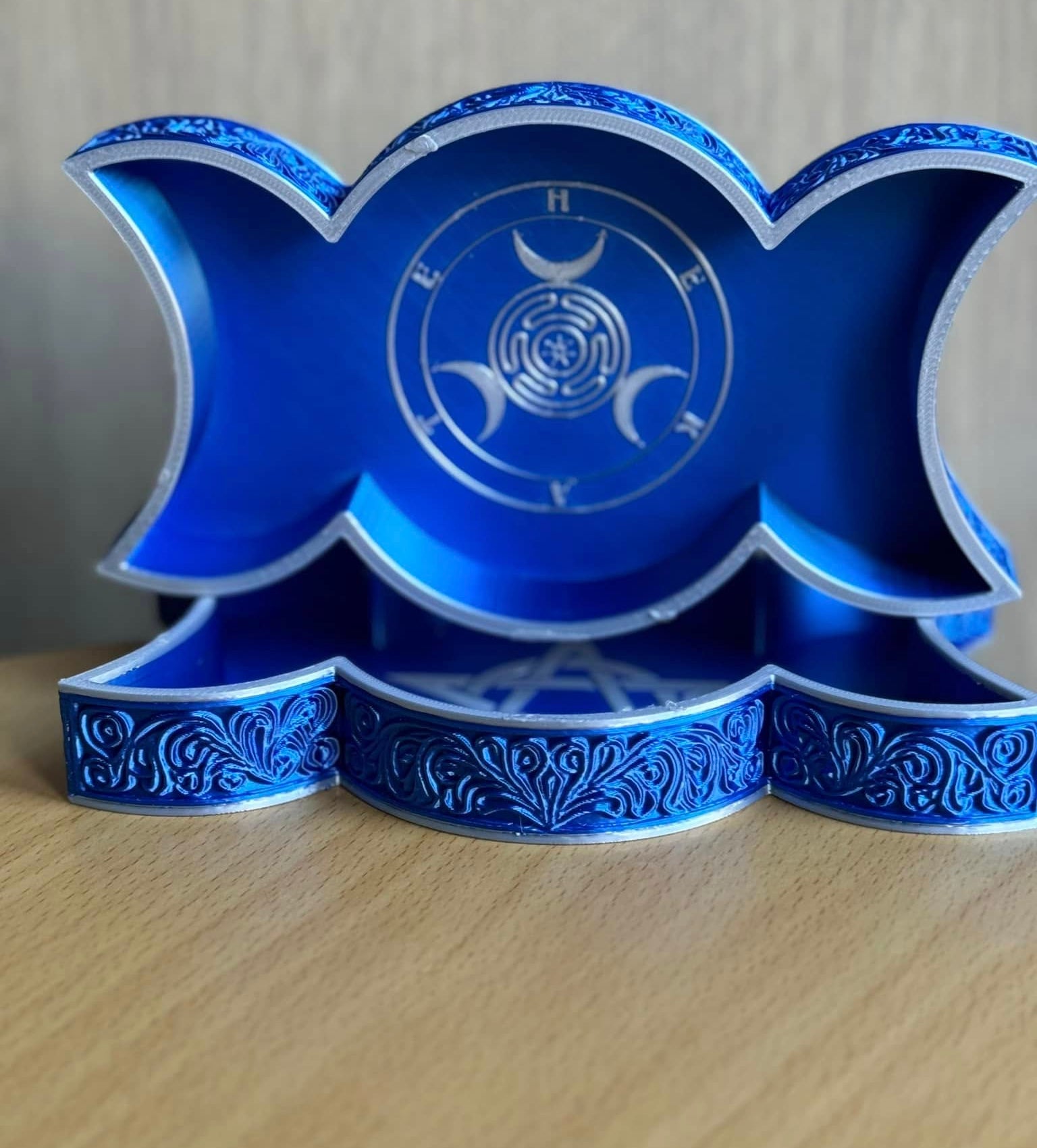 PENTACLE TRINKET DISH HOLDER-3D PRINTED-Stay Foxy Boutique, Florissant, Missouri