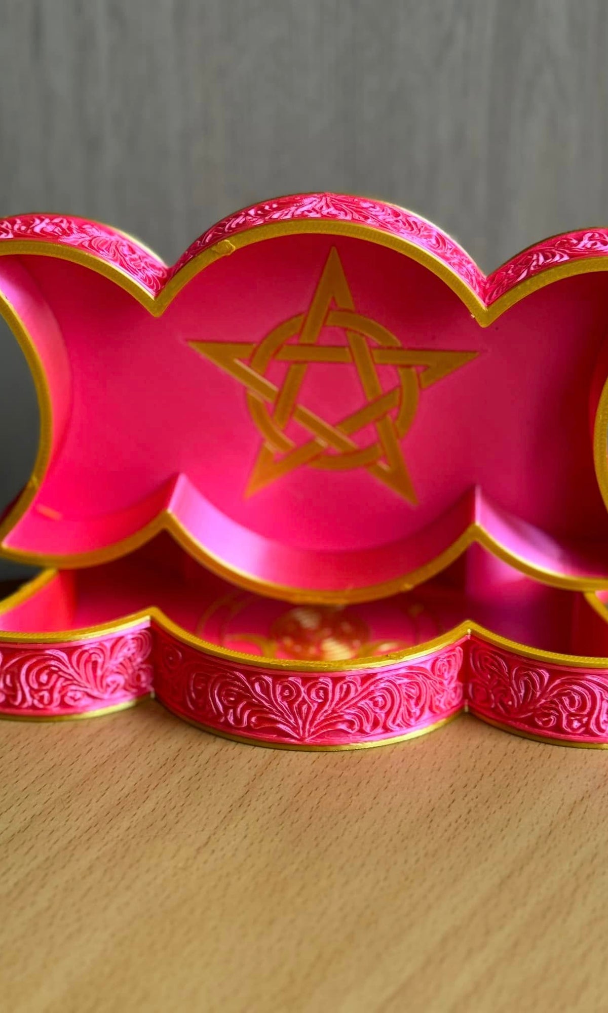 PENTACLE TRINKET DISH HOLDER-3D PRINTED-Stay Foxy Boutique, Florissant, Missouri