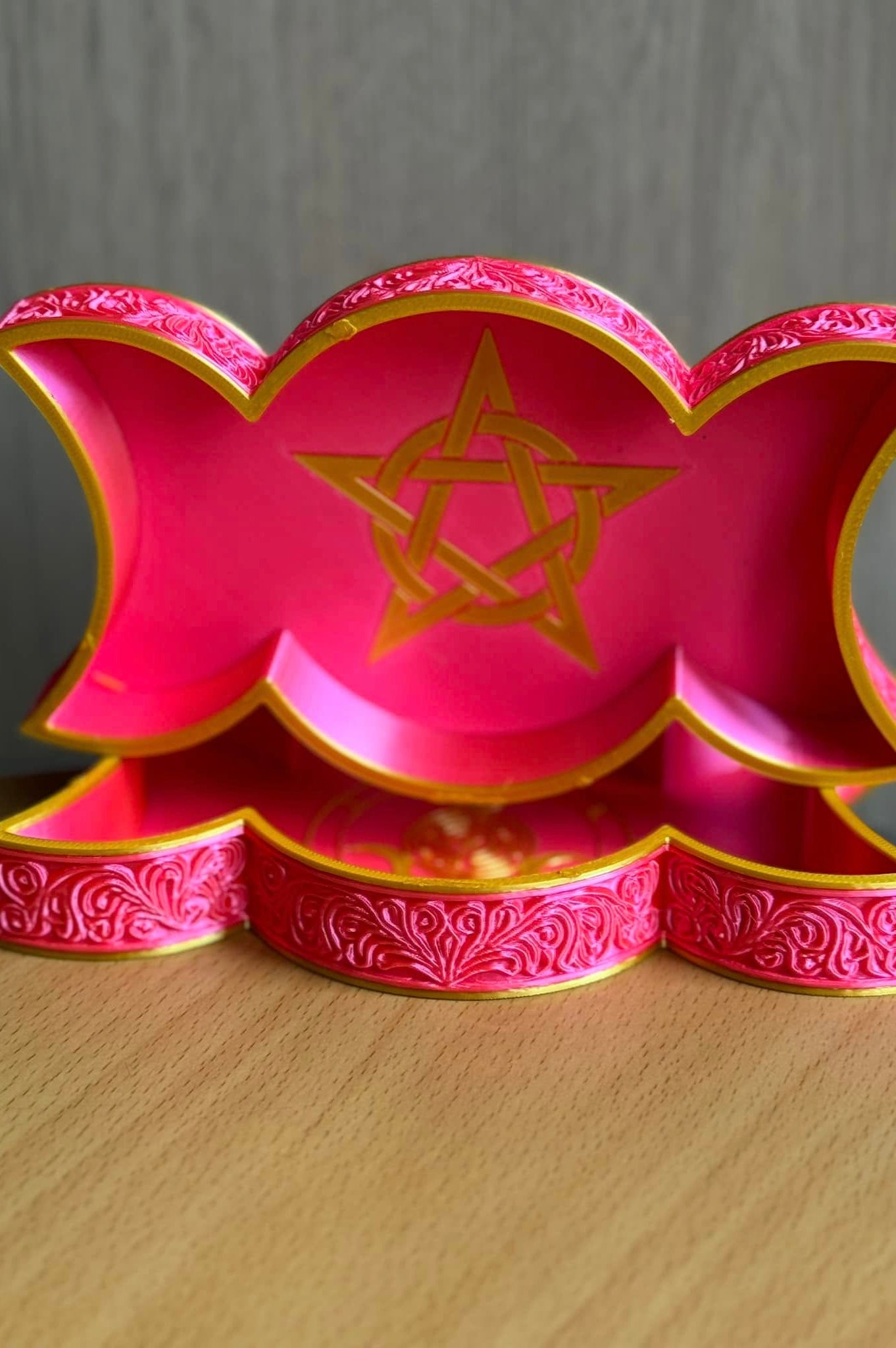 PENTACLE TRINKET DISH HOLDER-3D PRINTED-Stay Foxy Boutique, Florissant, Missouri