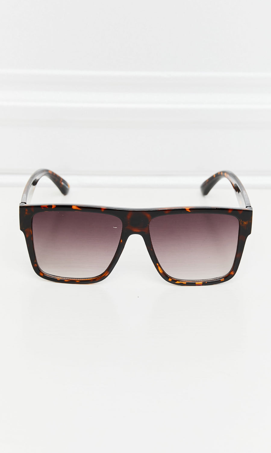 Tortoiseshell Square Full Rim Sunglasses-Stay Foxy Boutique, Florissant, Missouri