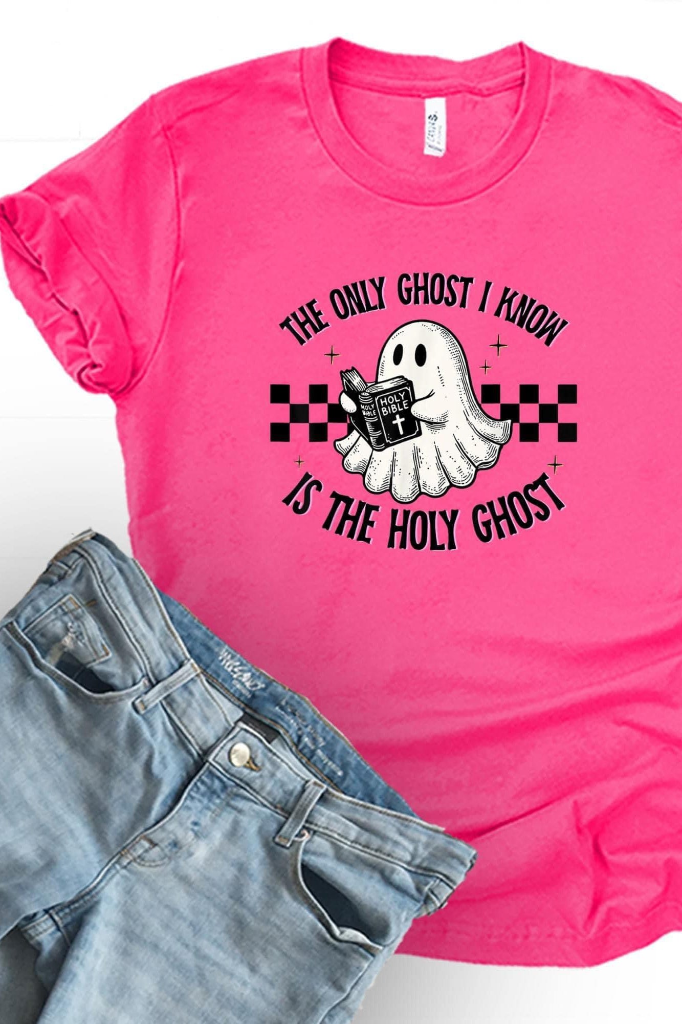 Only Ghost Graphic T-Graphic T-Stay Foxy Boutique, Florissant, Missouri