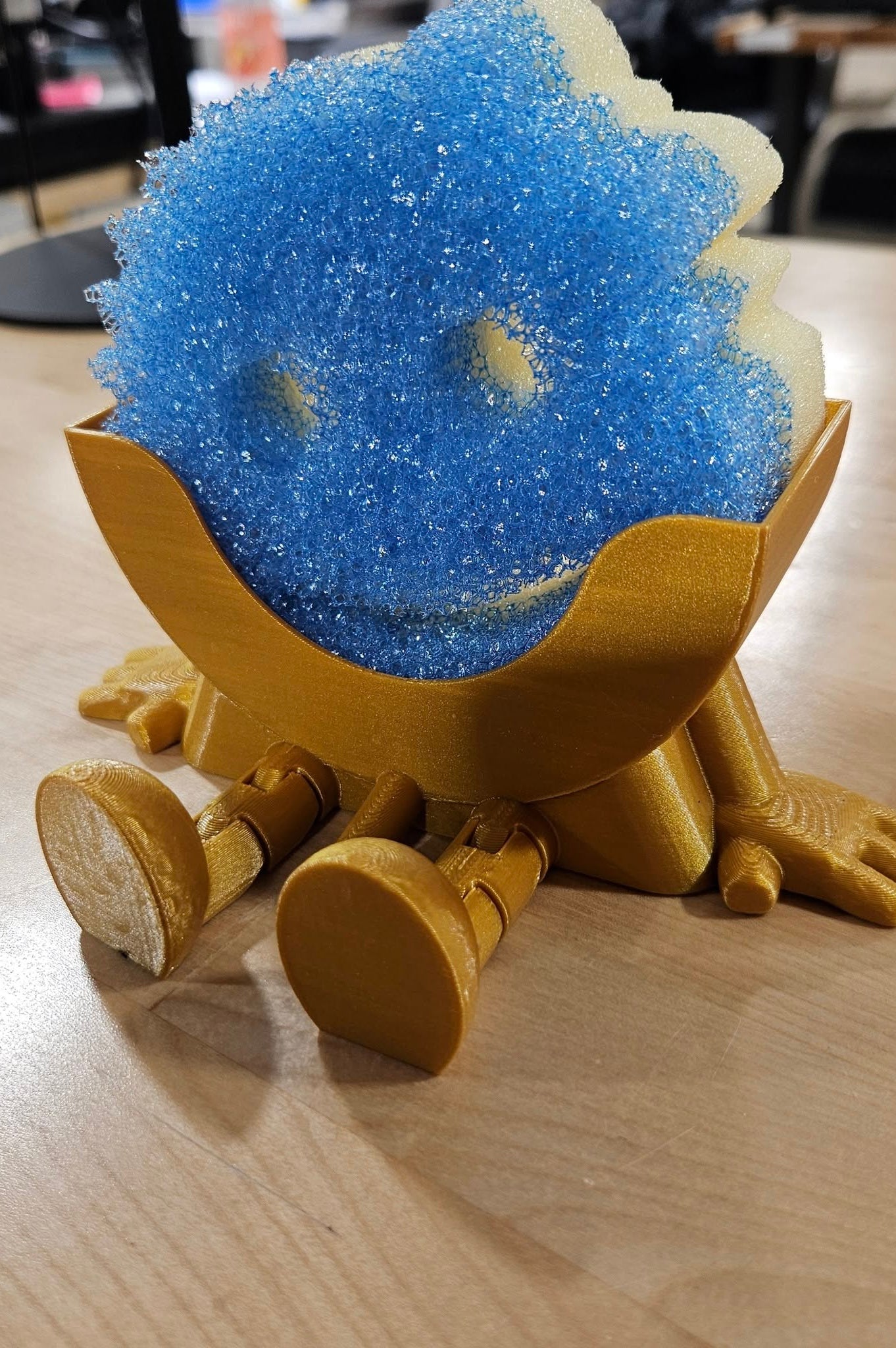 SCRUB DAD SPONGE HOLDER-3D PRINTED-Stay Foxy Boutique, Florissant, Missouri
