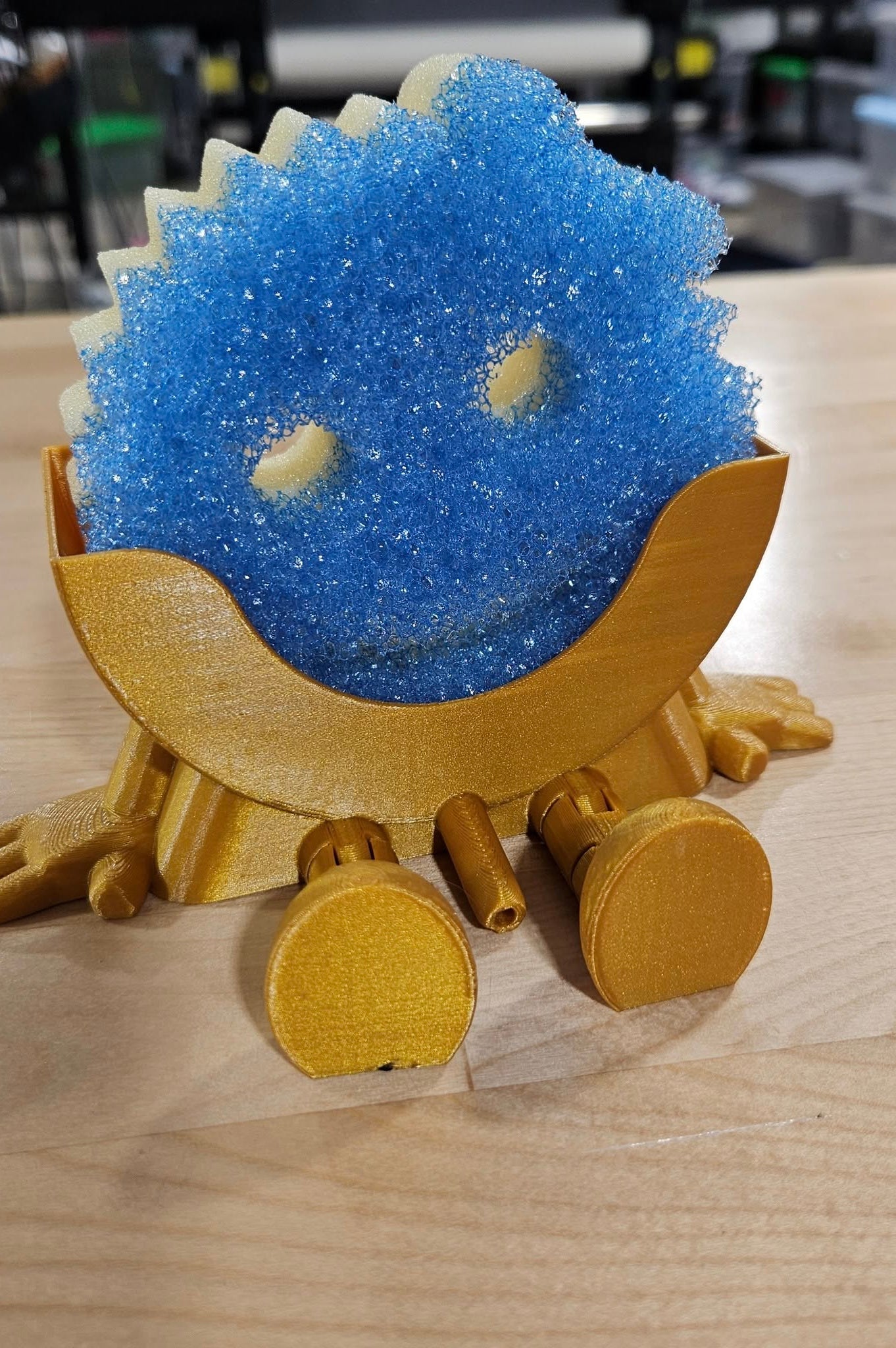 SCRUB DAD SPONGE HOLDER-3D PRINTED-Stay Foxy Boutique, Florissant, Missouri