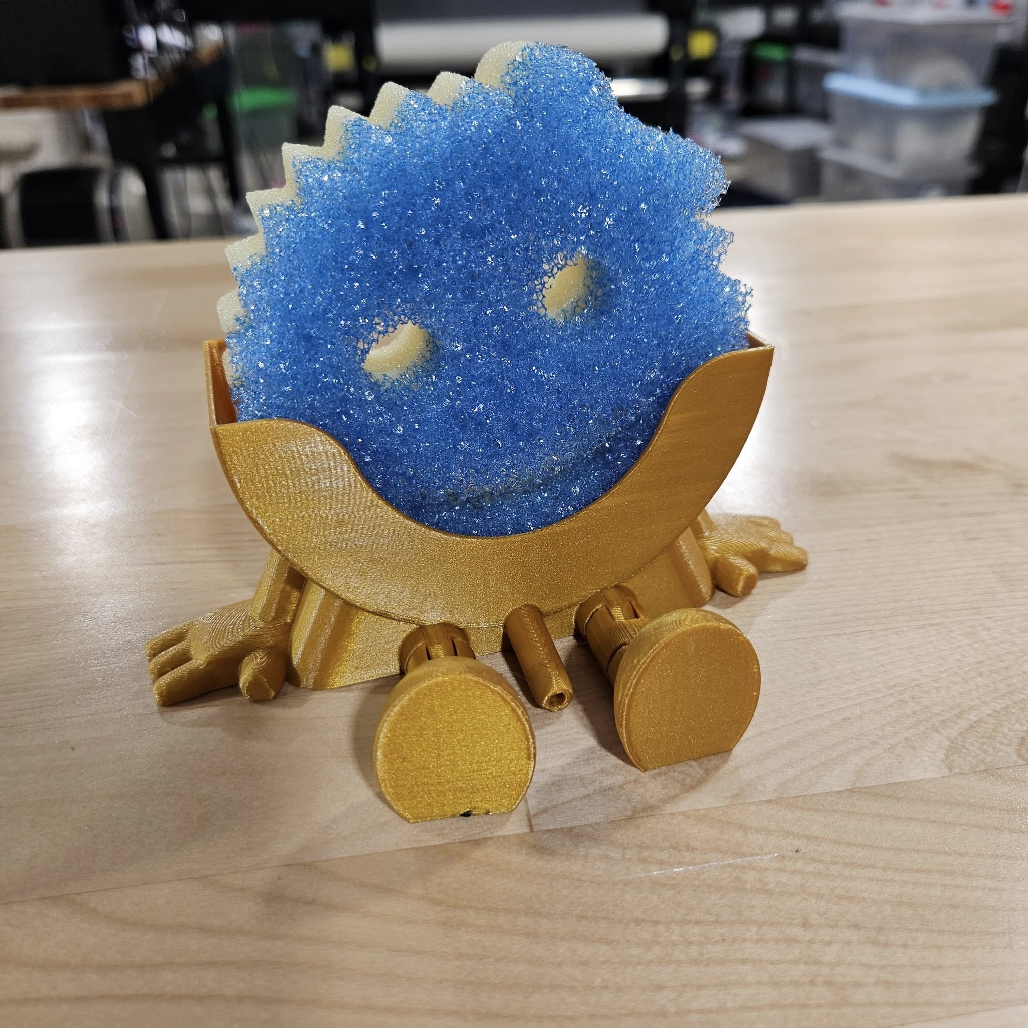 SCRUB DAD SPONGE HOLDER-3D PRINTED-Stay Foxy Boutique, Florissant, Missouri