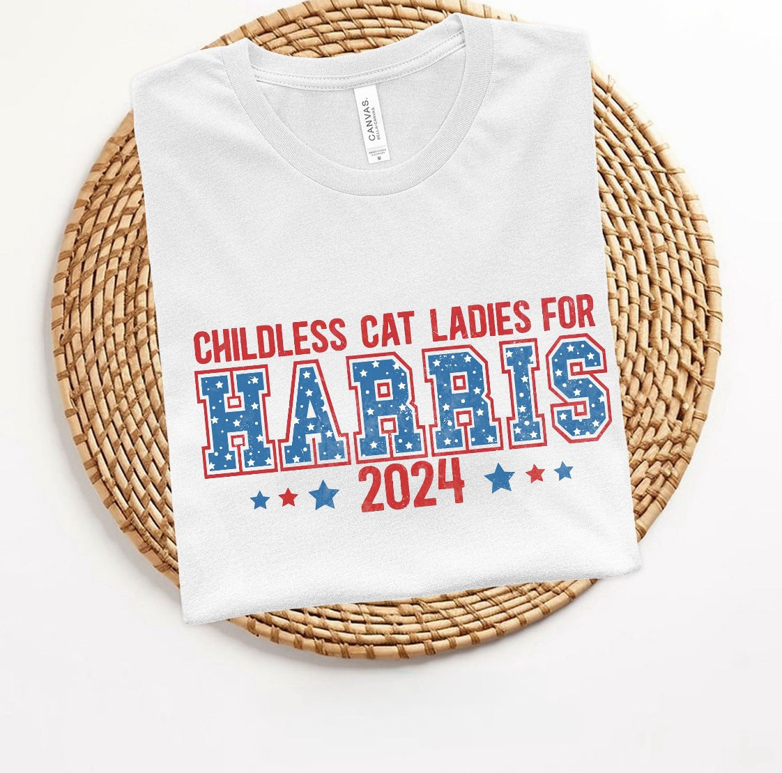Cat Lady for Harris Graphic T shirt-Graphic T-Stay Foxy Boutique, Florissant, Missouri