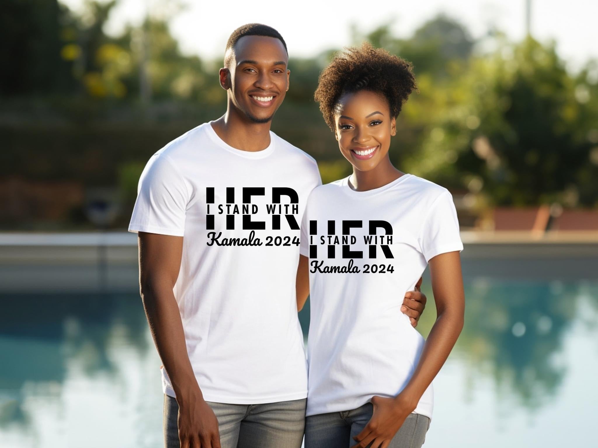 I Stand With Graphic T shirt-Graphic T-Stay Foxy Boutique, Florissant, Missouri