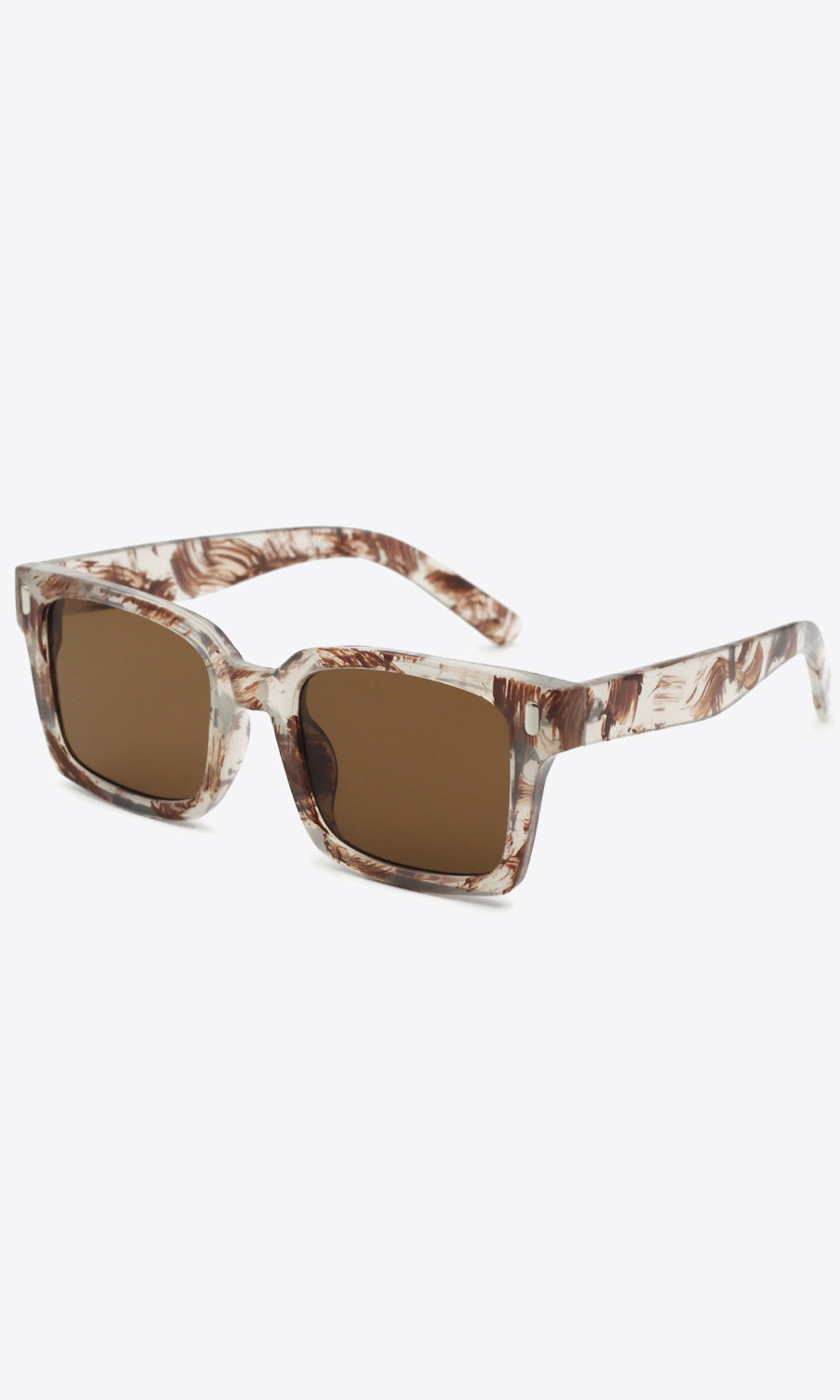 UV400 Polycarbonate Square Sunglasses-Stay Foxy Boutique, Florissant, Missouri