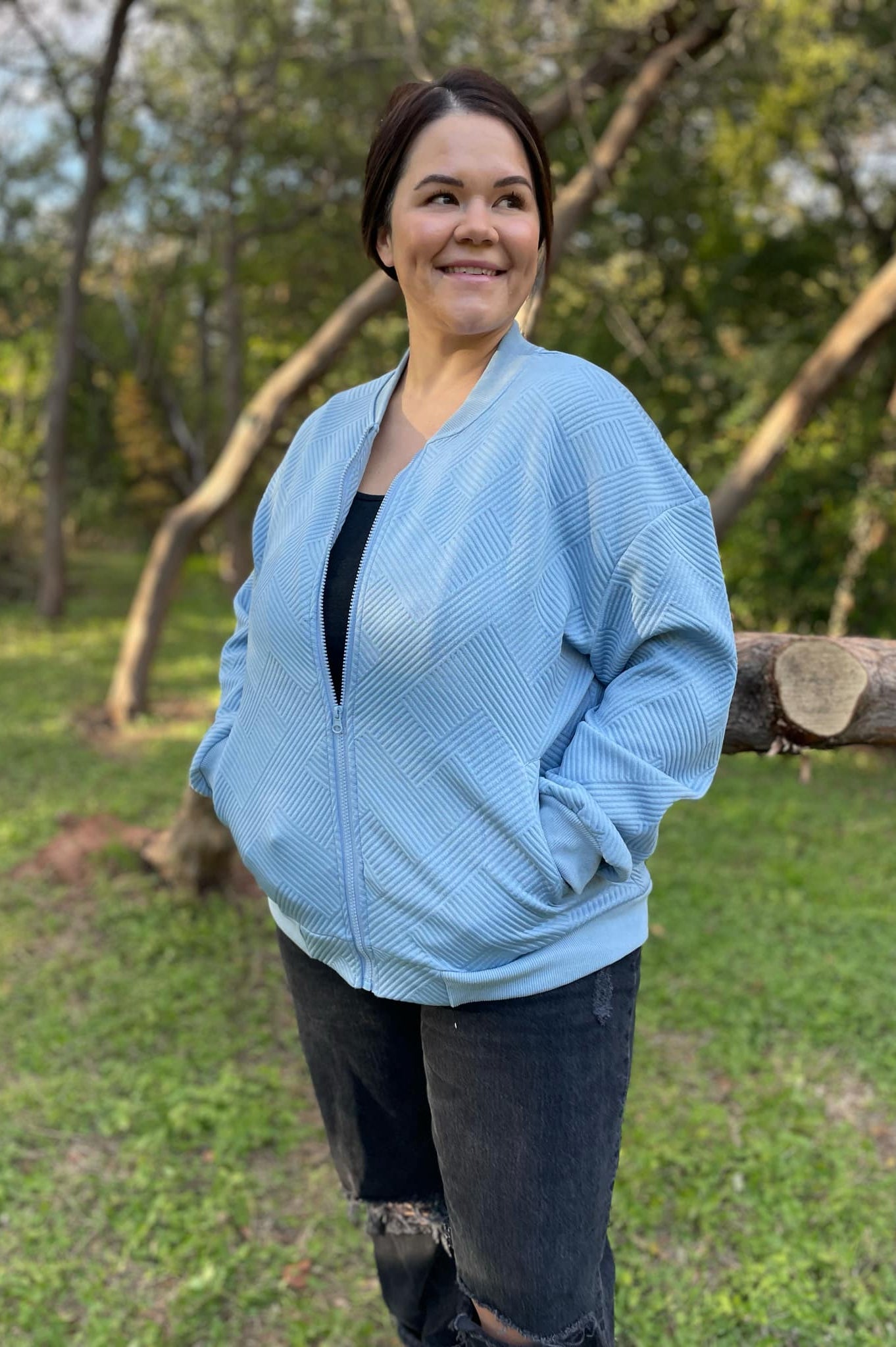 PREORDER: One Of These Days Jacket in Two Colors-Womens-Stay Foxy Boutique, Florissant, Missouri