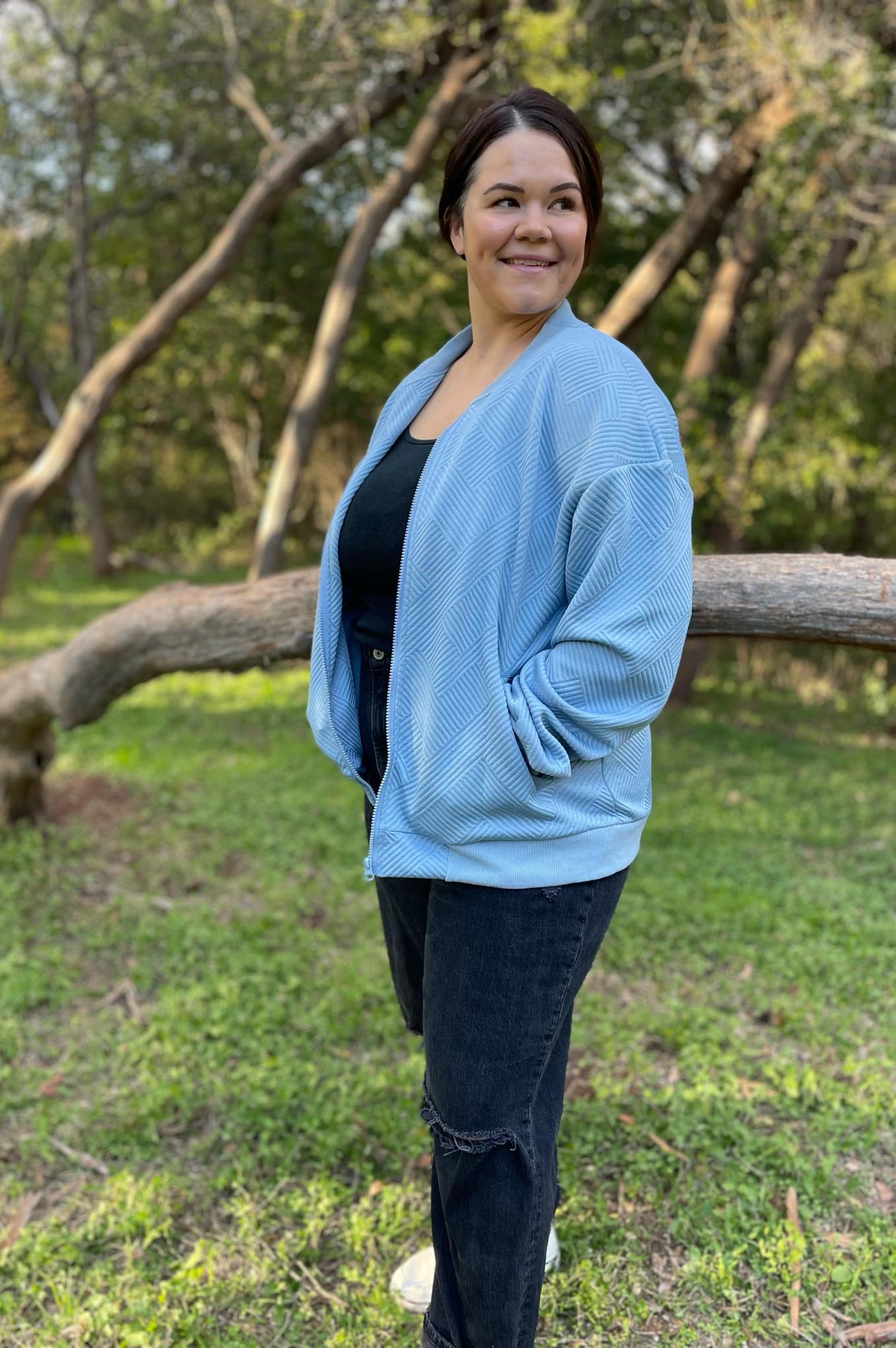PREORDER: One Of These Days Jacket in Two Colors-Womens-Stay Foxy Boutique, Florissant, Missouri